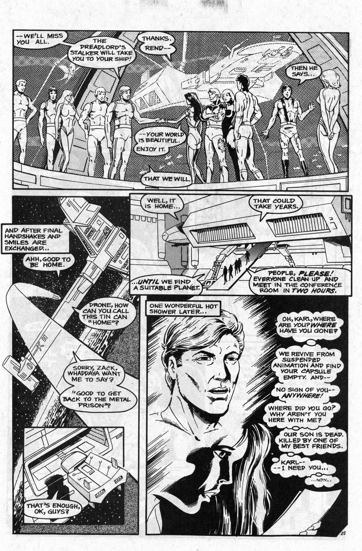 Read online The Survivors (1986) comic -  Issue #1 - 27