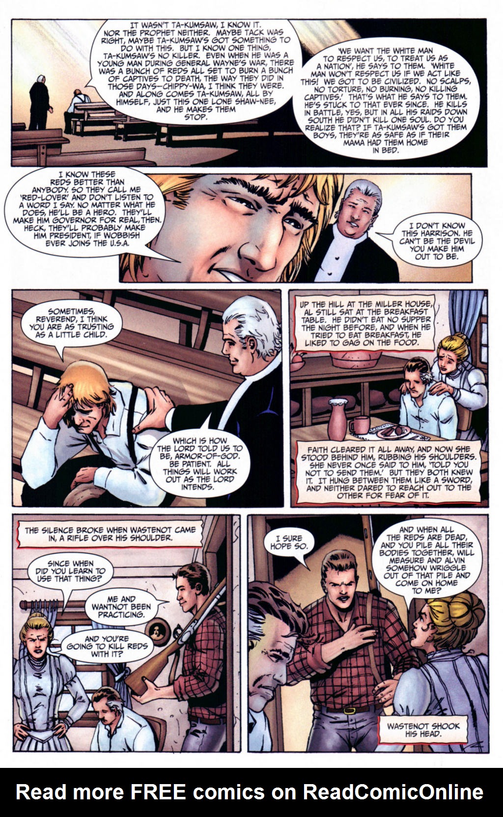 Read online Red Prophet: The Tales of Alvin Maker comic -  Issue #6 - 11