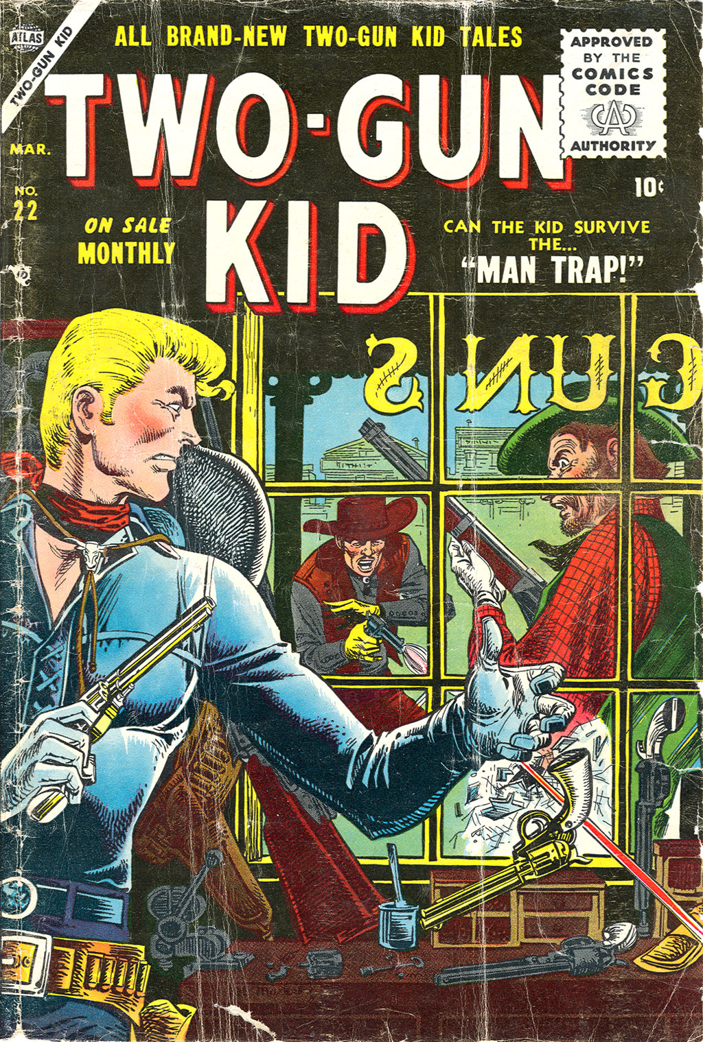 Read online Two-Gun Kid comic -  Issue #22 - 1