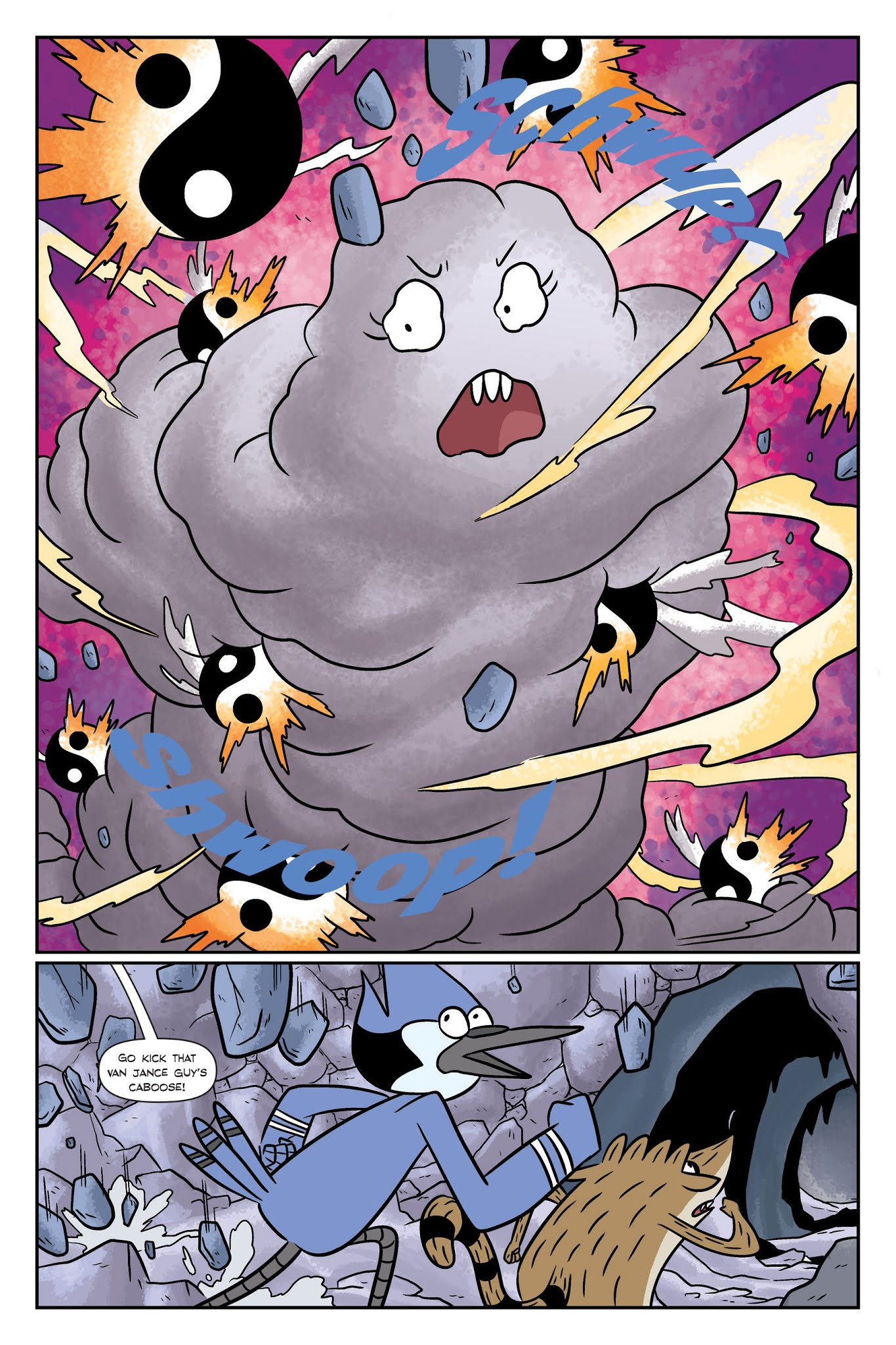 Read online Regular Show: Noir Means Noir, Buddy comic -  Issue # TPB (Part 2) - 25