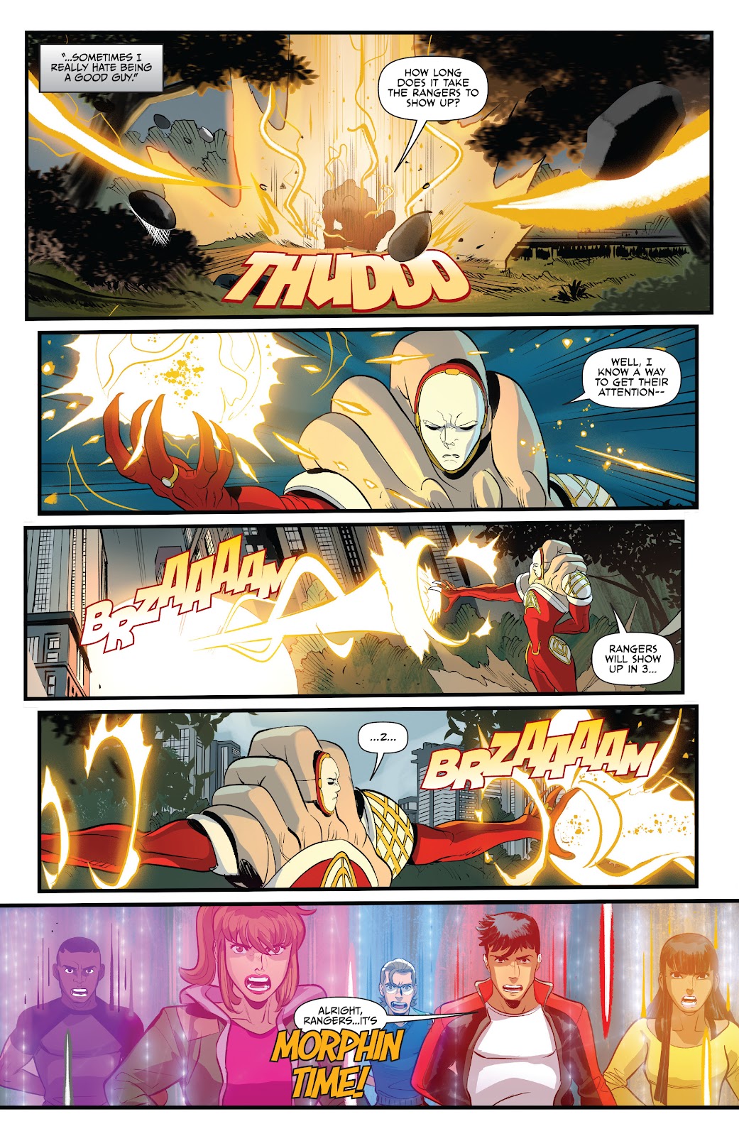 Saban's Go Go Power Rangers issue 26 - Page 14