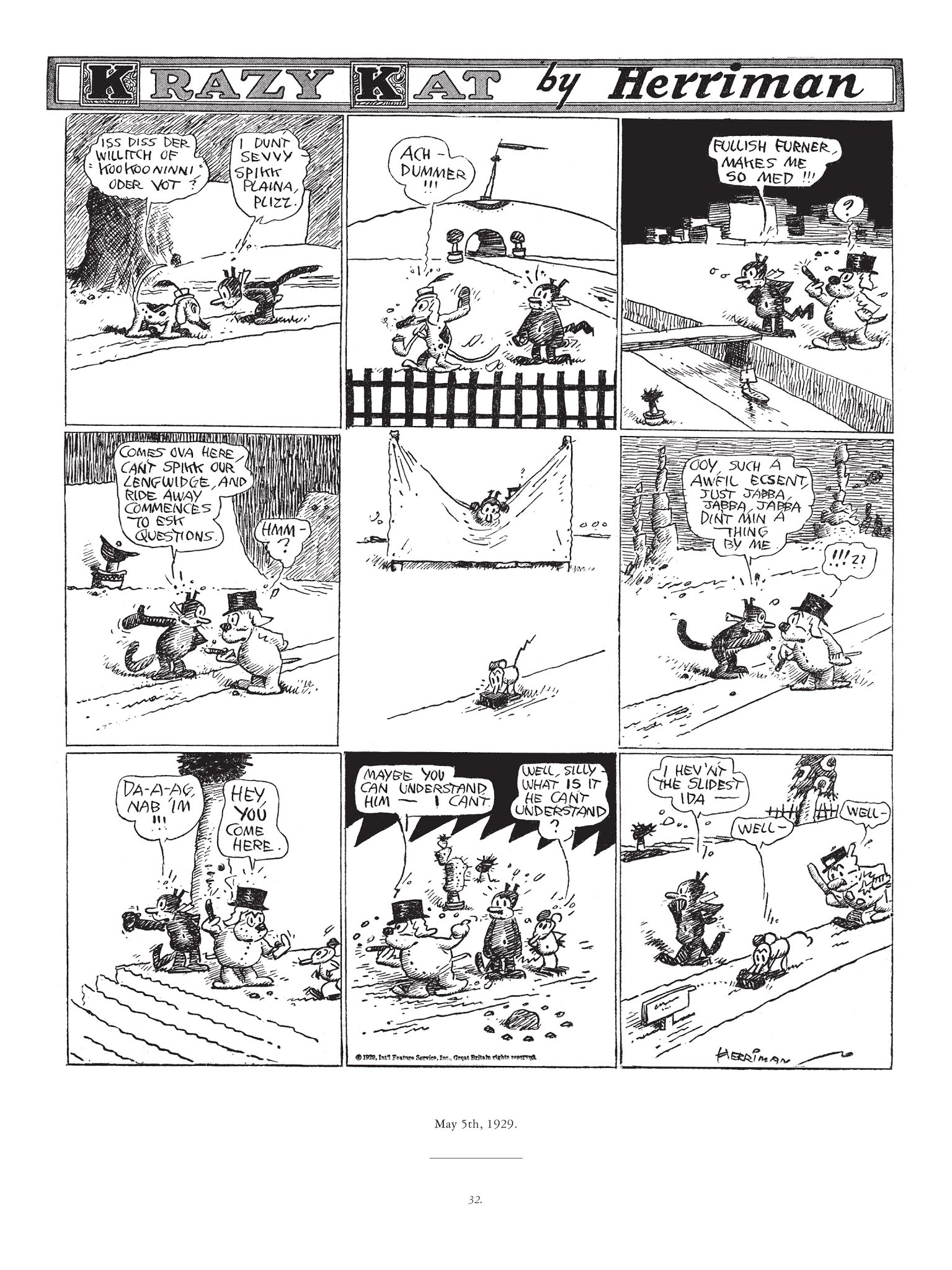 Read online Krazy & Ignatz comic -  Issue # TPB 6 - 30