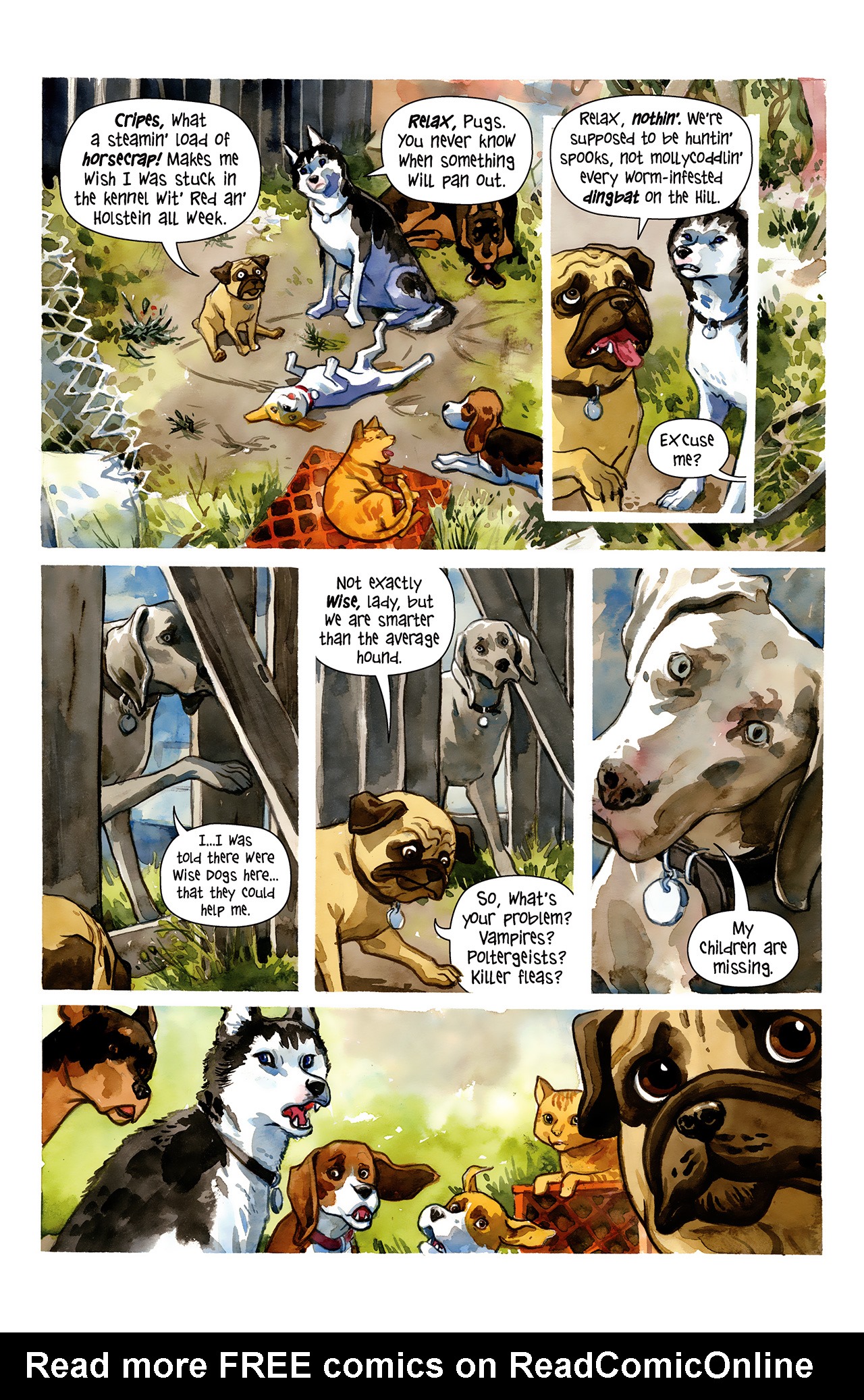 Read online Beasts of Burden comic -  Issue #2 - 5