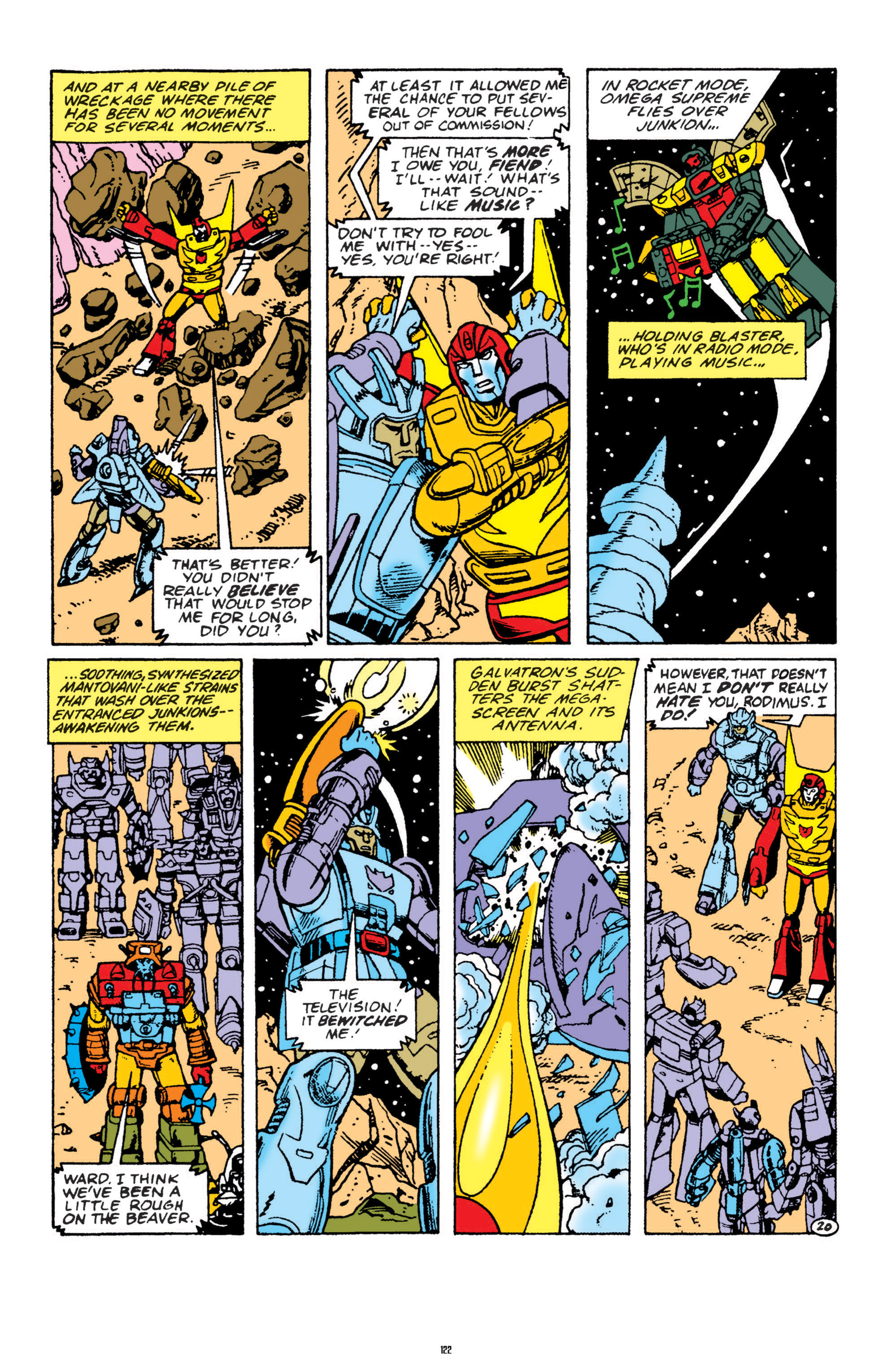 Read online The Transformers Classics comic -  Issue # TPB 4 - 123