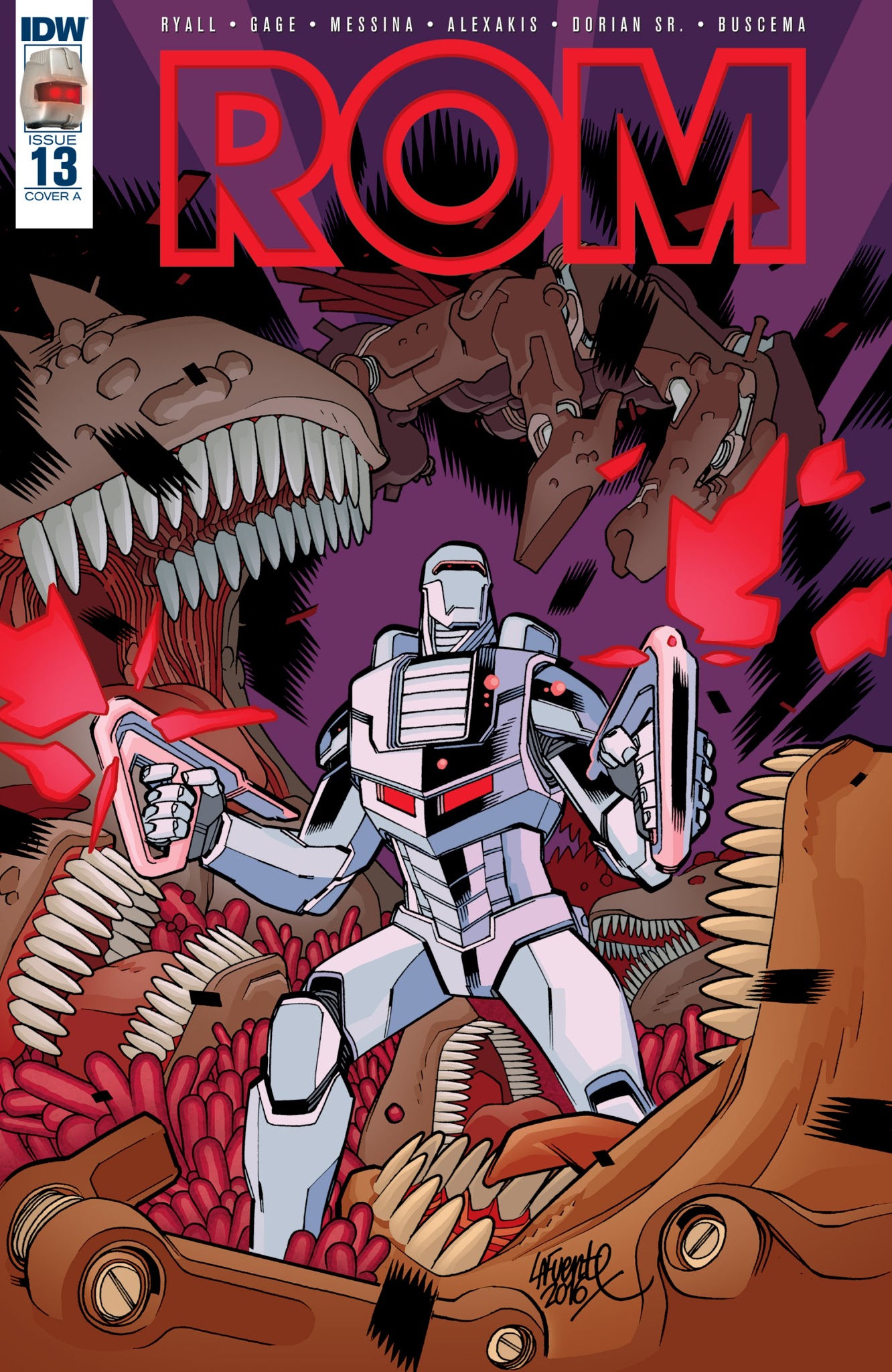 Read online ROM (2016) comic -  Issue #13 - 1