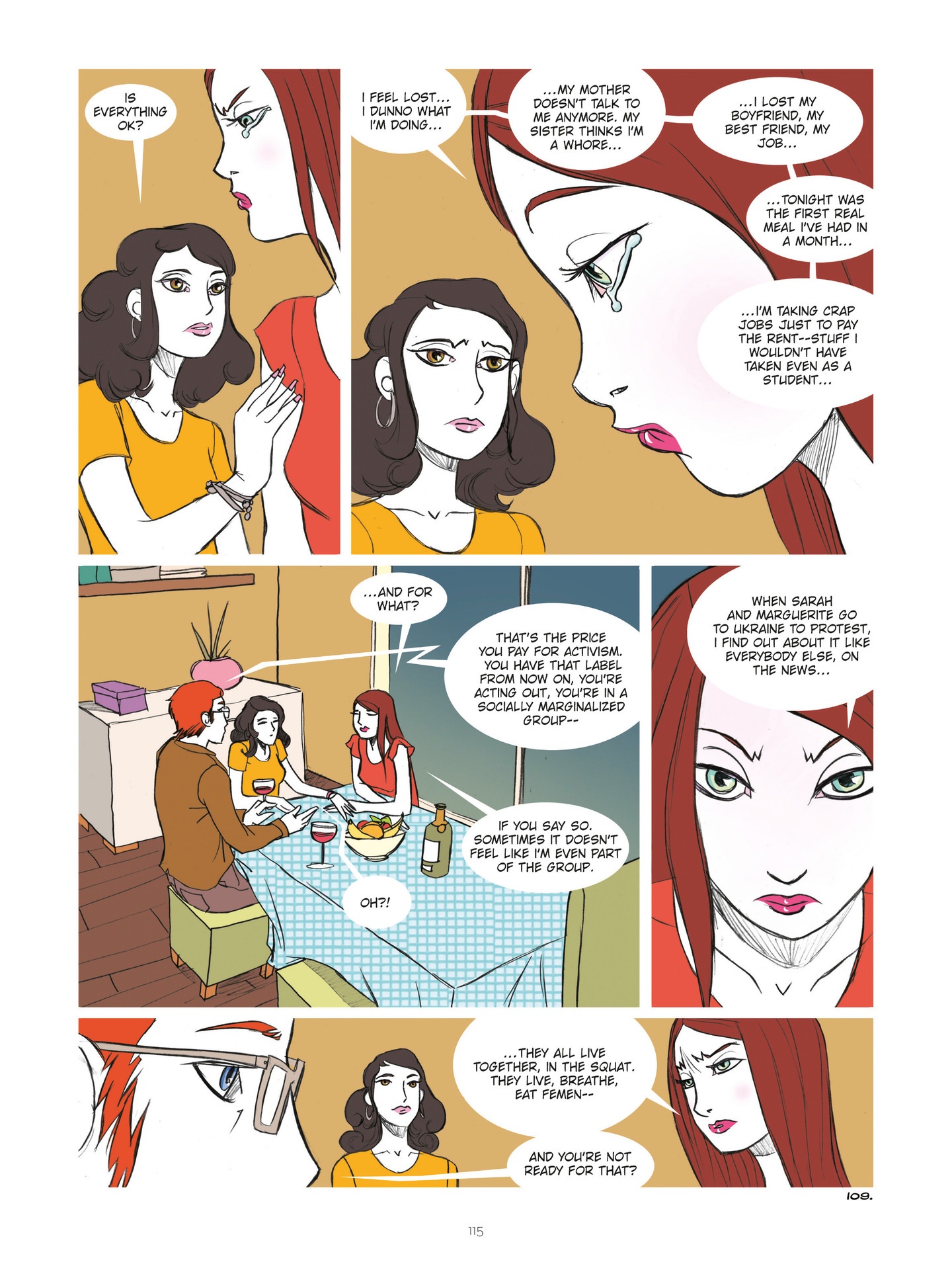 Read online Diary of A Femen comic -  Issue # TPB - 117