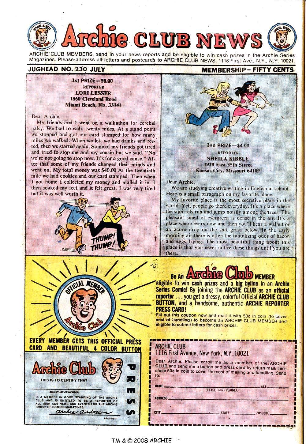 Read online Jughead (1965) comic -  Issue #230 - 26
