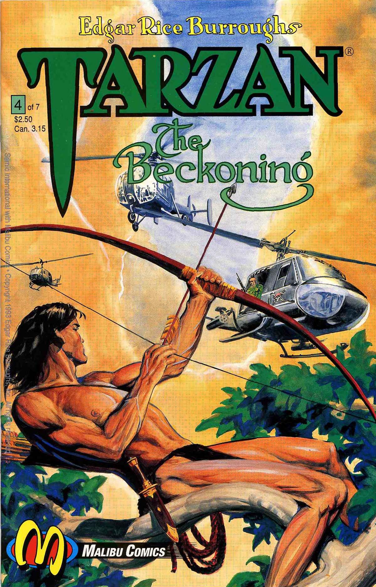 Read online Tarzan: The Beckoning comic -  Issue #4 - 1