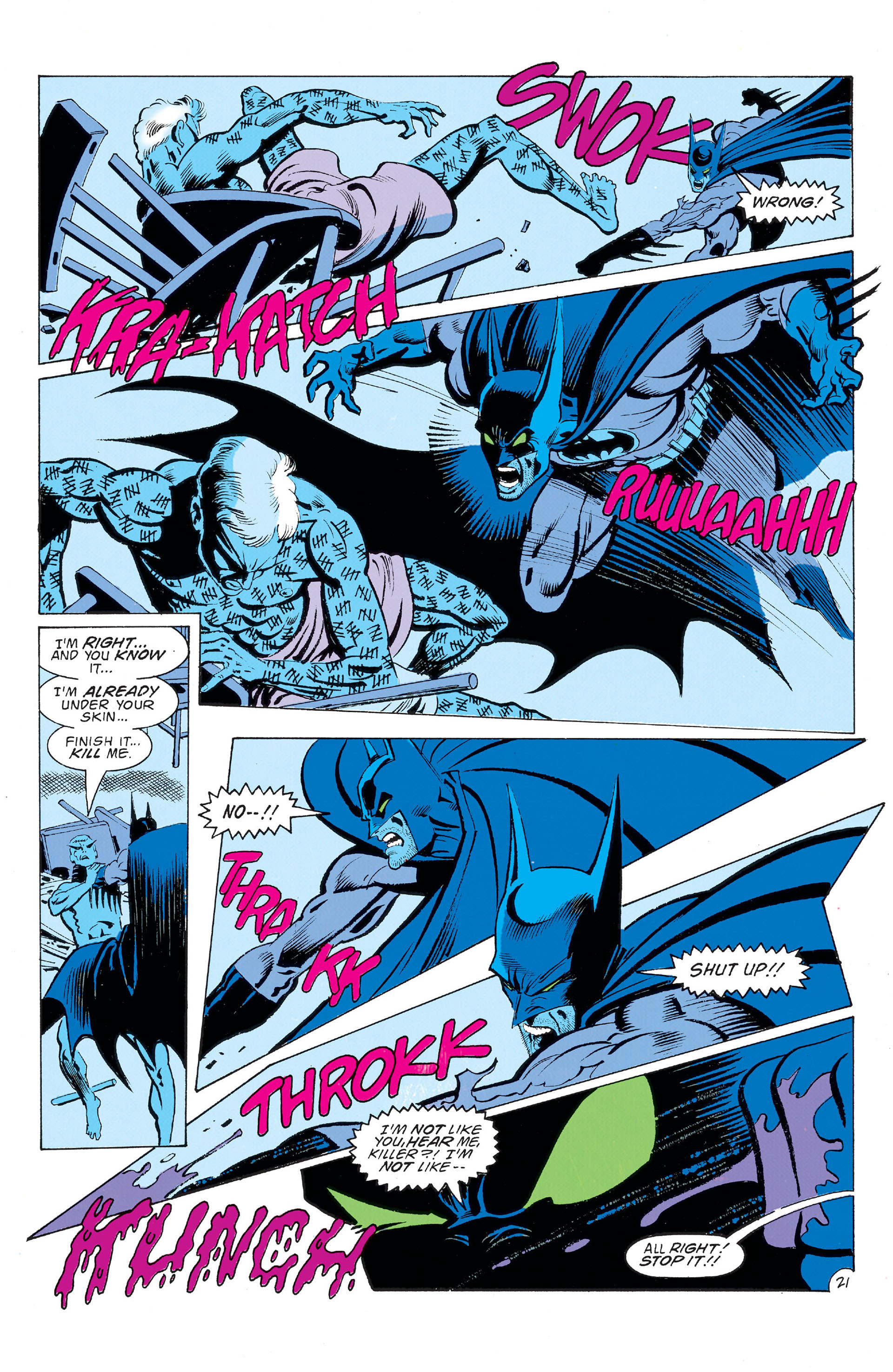 Read online Batman (1940) comic -  Issue #493 - 22