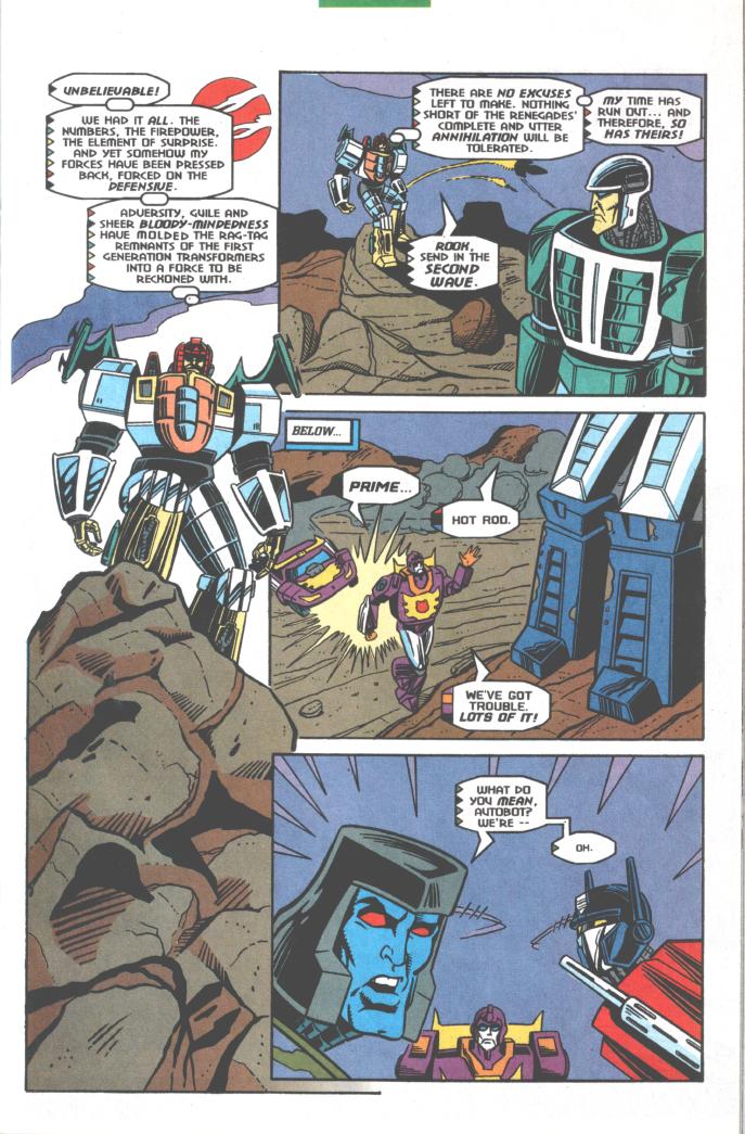 Read online Transformers: Generation 2 comic -  Issue #10 - 10