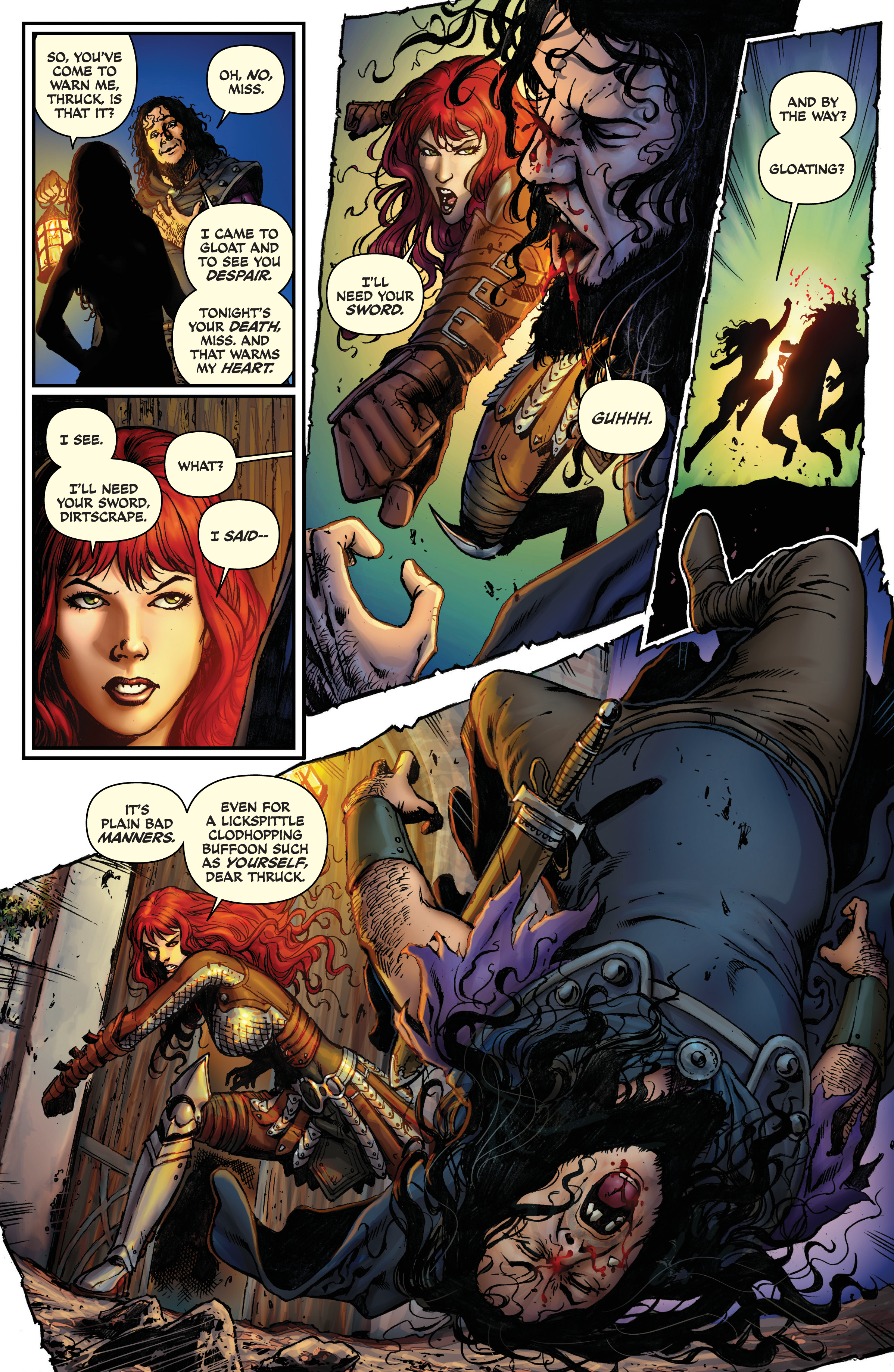 Read online Red Sonja (2013) comic -  Issue # _TPB Complete Gail Simone Red Sonja Omnibus (Part 5) - 36