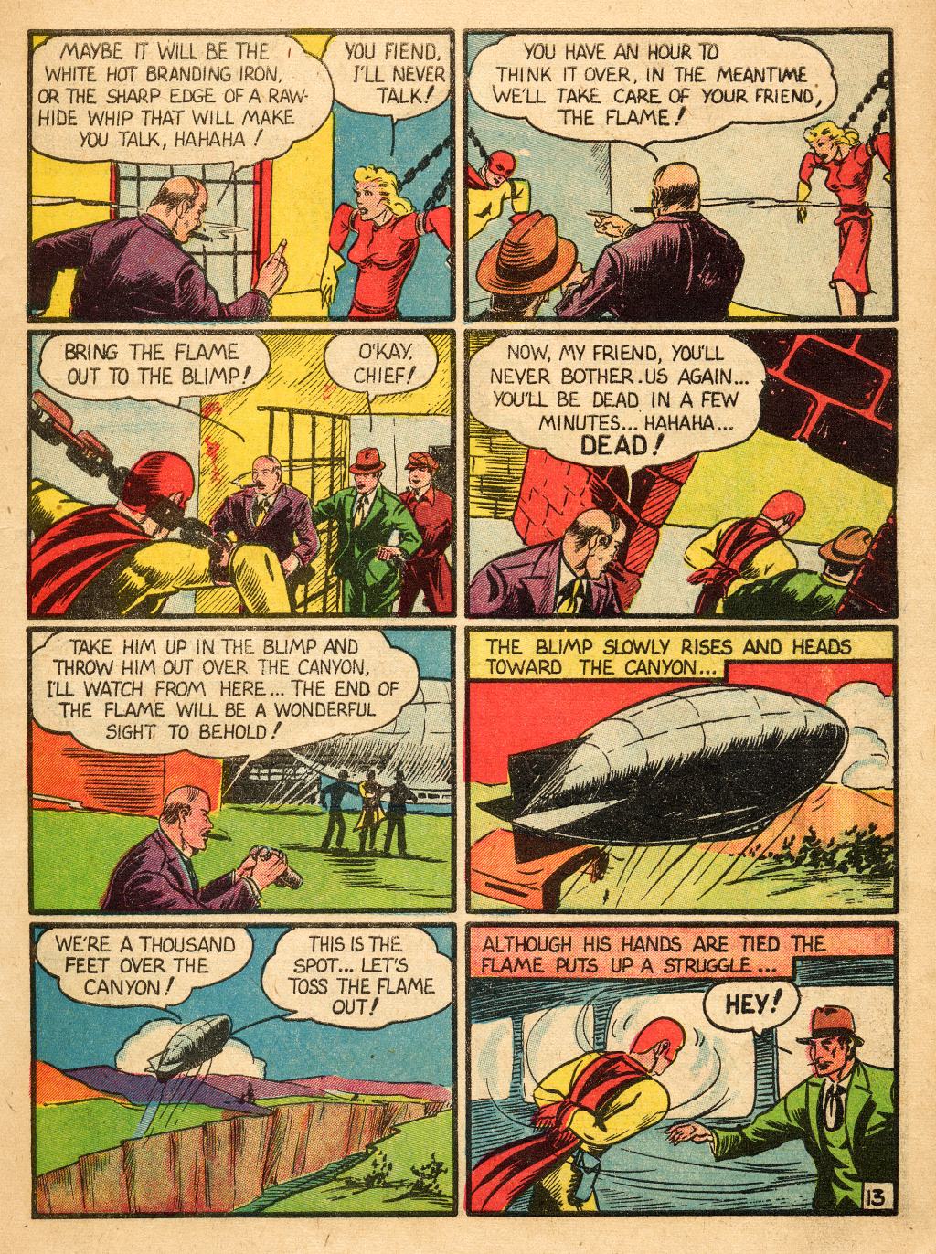 Read online The Flame comic -  Issue #2 - 14