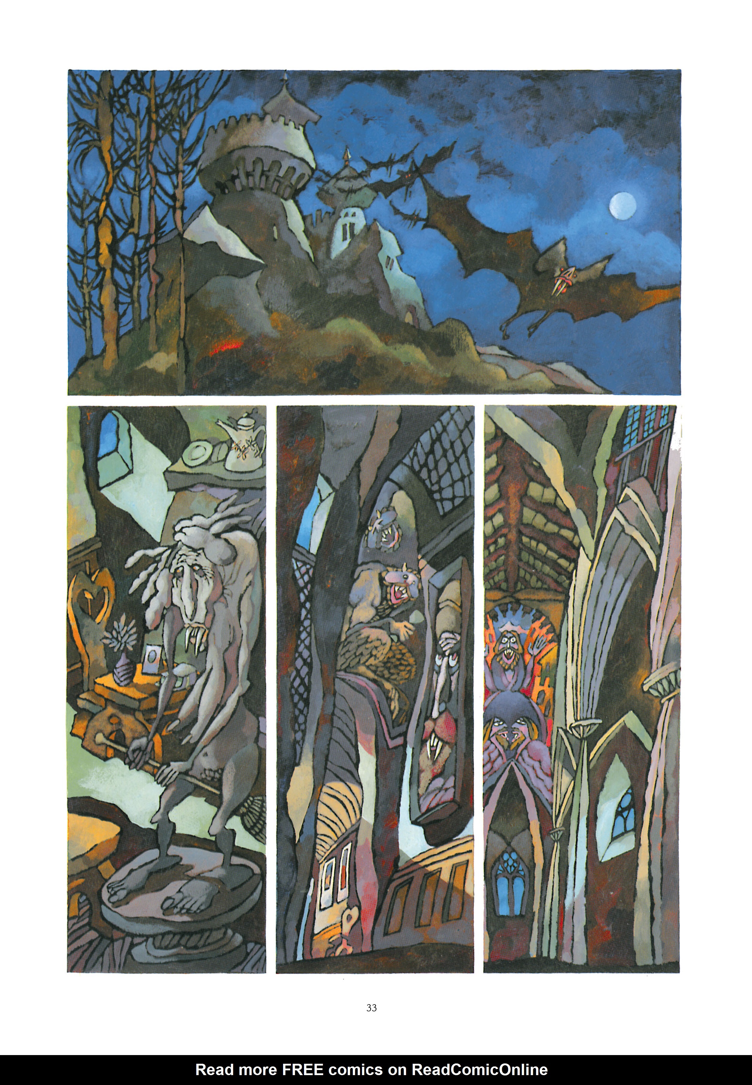 Read online Alberto Breccia's Dracula comic -  Issue # TPB - 29