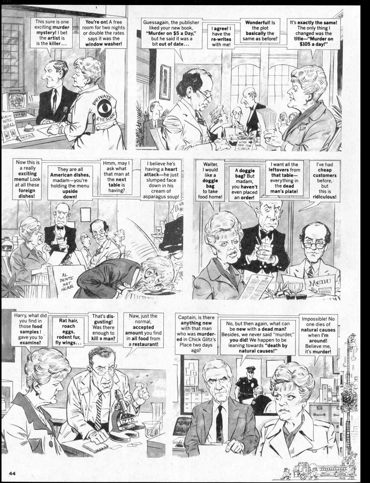 Read online MAD comic -  Issue #261 - 45