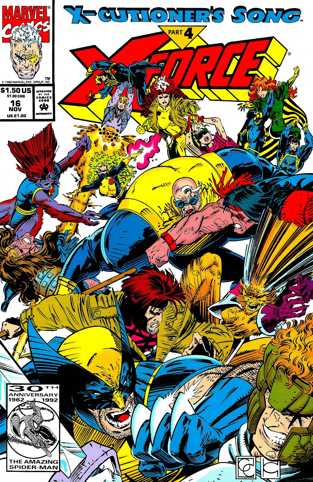 X-Force (1991) issue 16 - Page 1