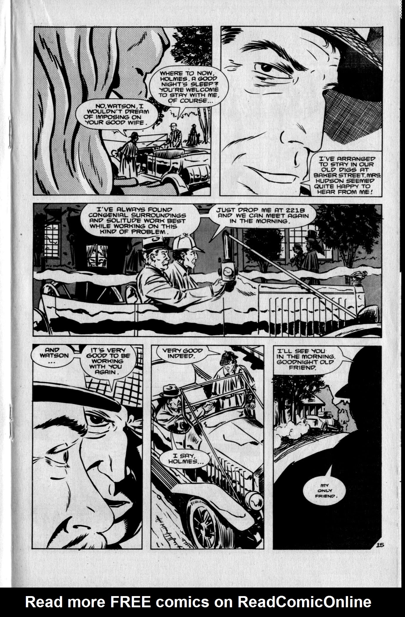 Read online Sherlock Holmes in the Case of the Missing Martian comic -  Issue #1 - 17