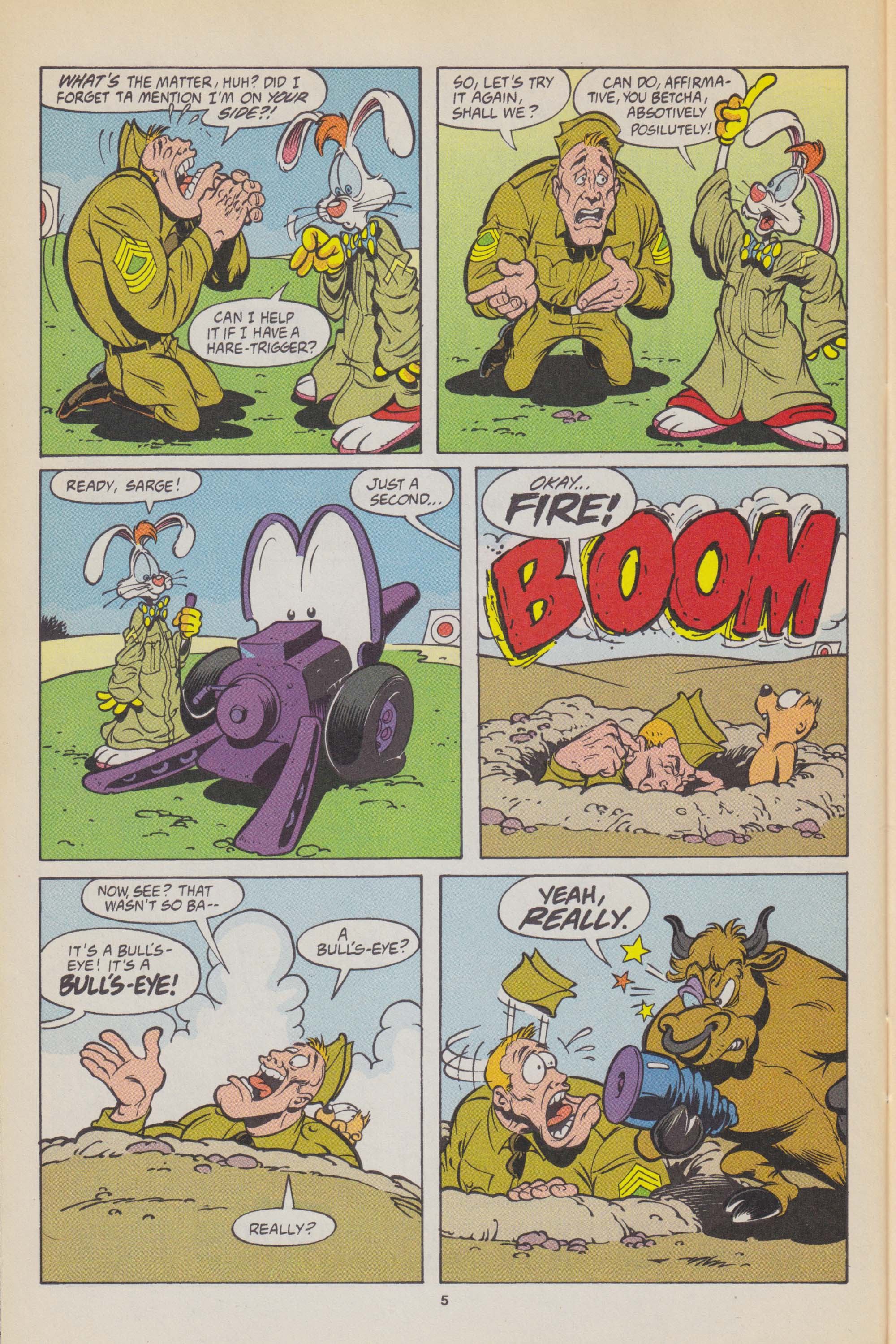 Read online Roger Rabbit's Toontown comic -  Issue #4 - 8