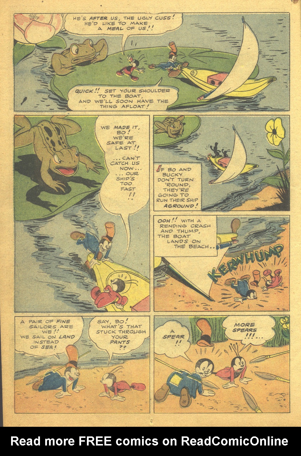 Read online Walt Disney's Comics and Stories comic -  Issue #57 - 18