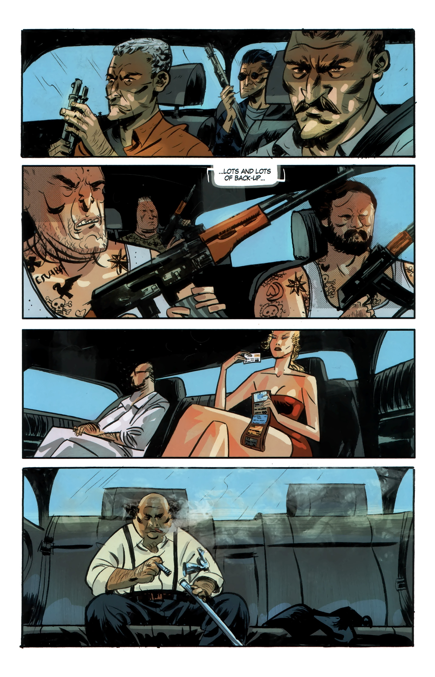 Read online Blue Estate comic -  Issue #10 - 25