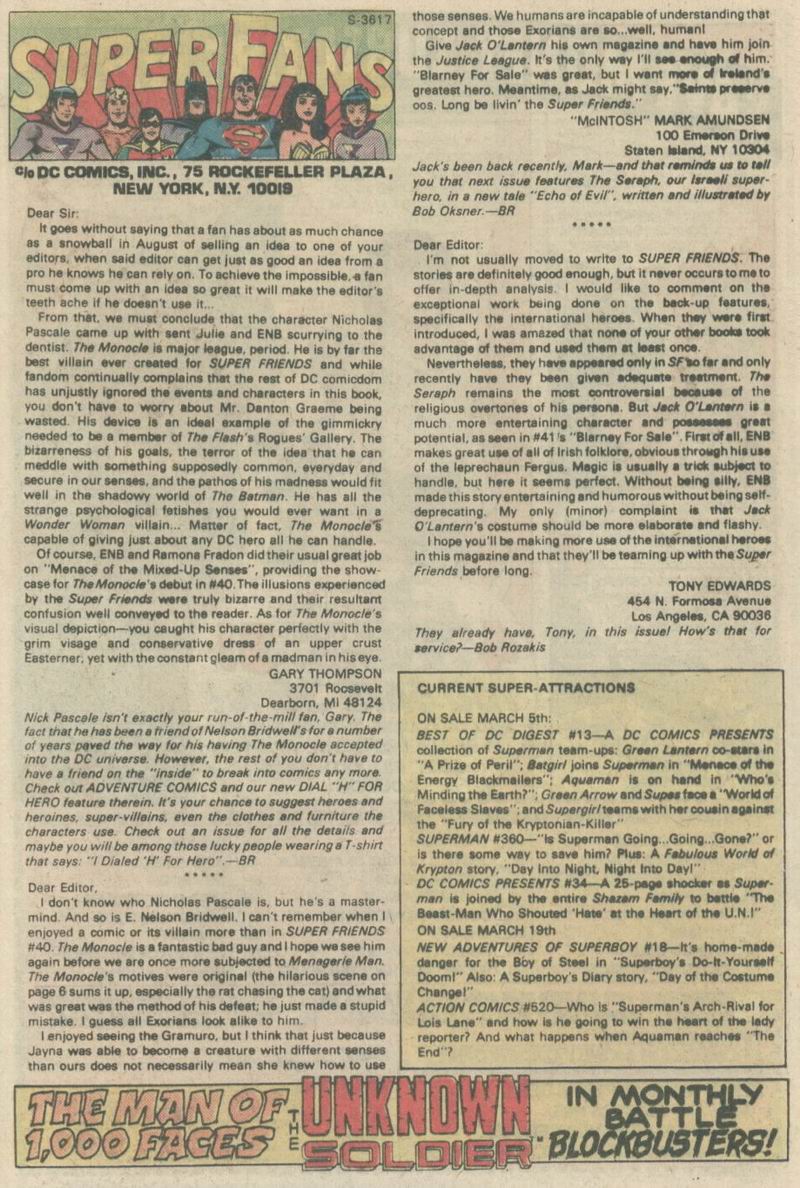 Read online The Super Friends comic -  Issue #45 - 27