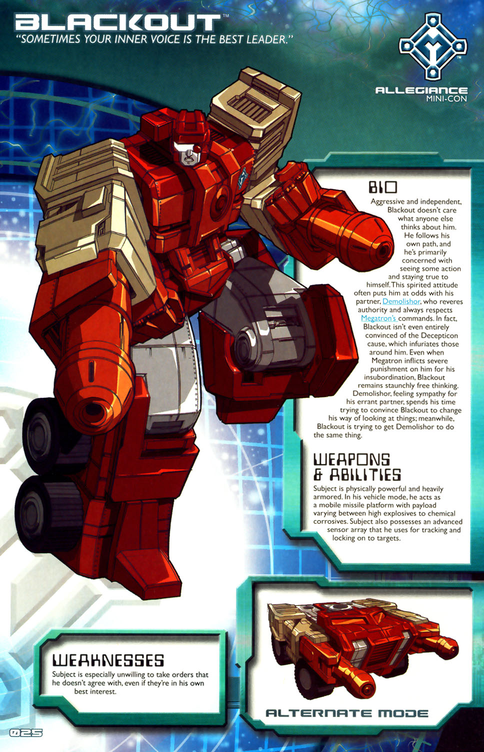 Read online More Than Meets The Eye: Transformers Armada comic -  Issue #1 - 29