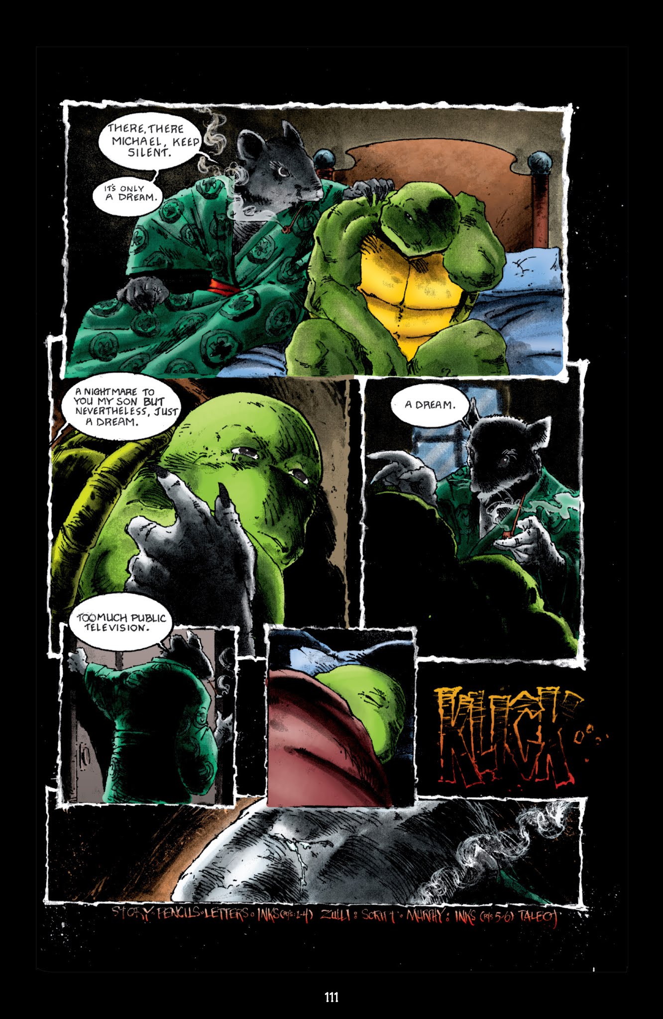 Read online Teenage Mutant Ninja Turtles Legends: Soul's Winter By Michael Zulli comic -  Issue # TPB - 103