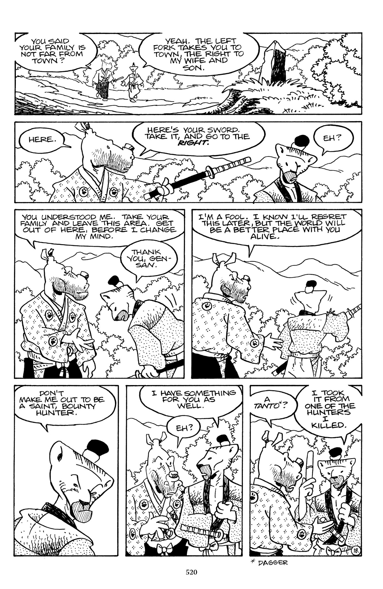 Read online The Usagi Yojimbo Saga comic -  Issue # TPB 6 - 517