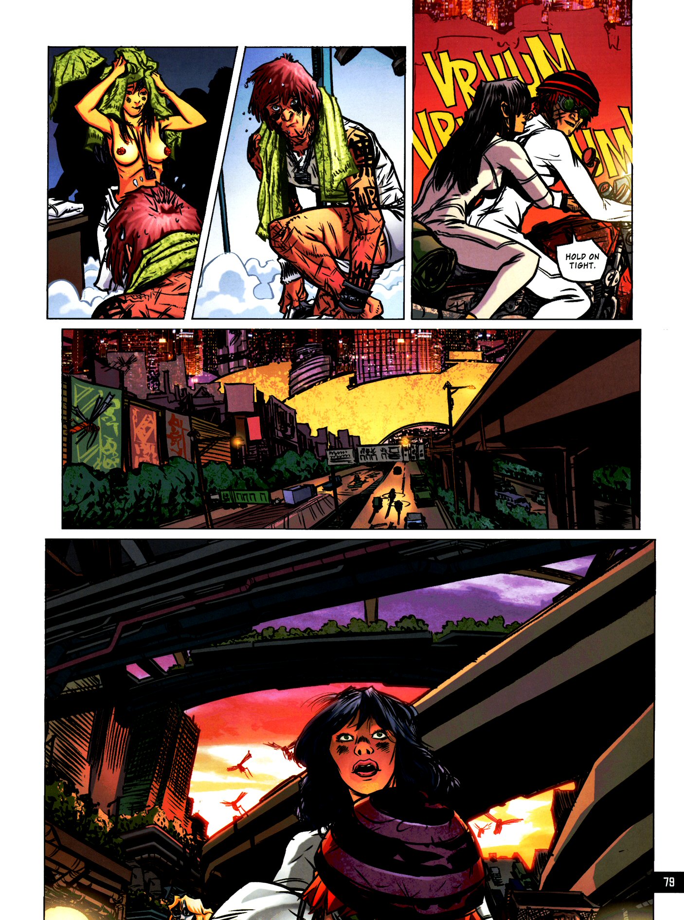 Read online Fluorescent Black comic -  Issue # TPB (Part 1) - 76