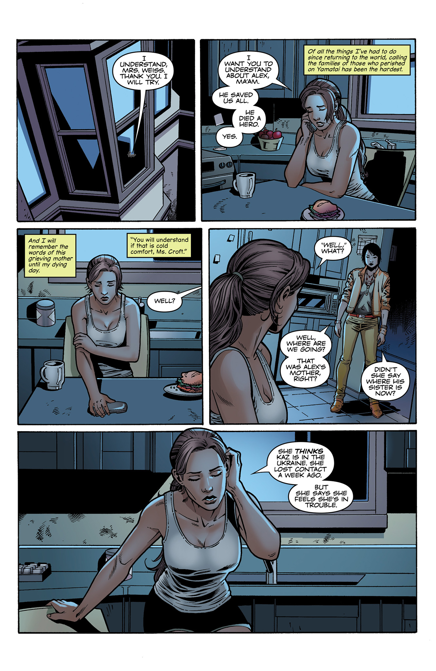 Read online Tomb Raider (2014) comic -  Issue #7 - 16