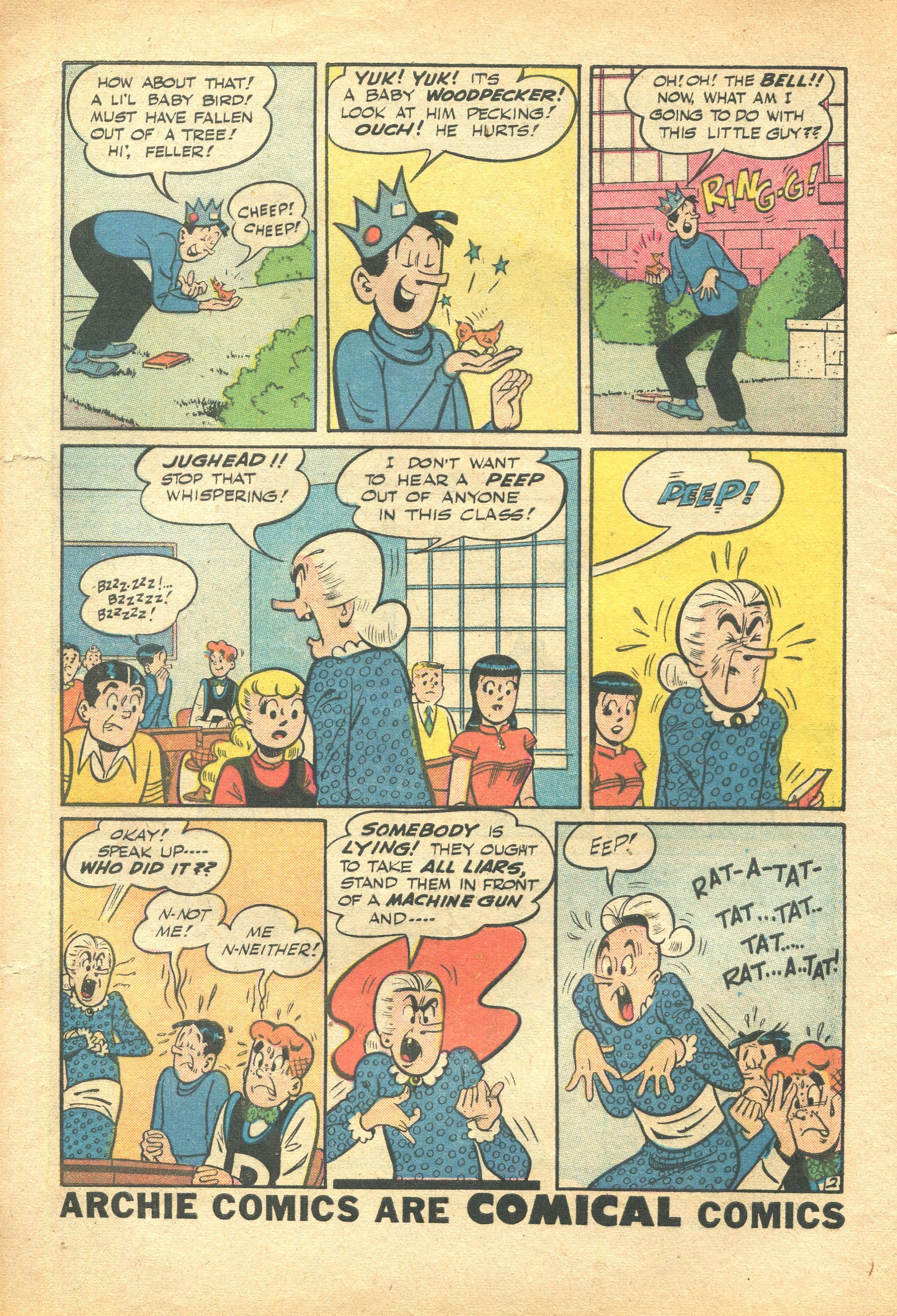 Read online Archie's Pal Jughead comic -  Issue #38 - 4