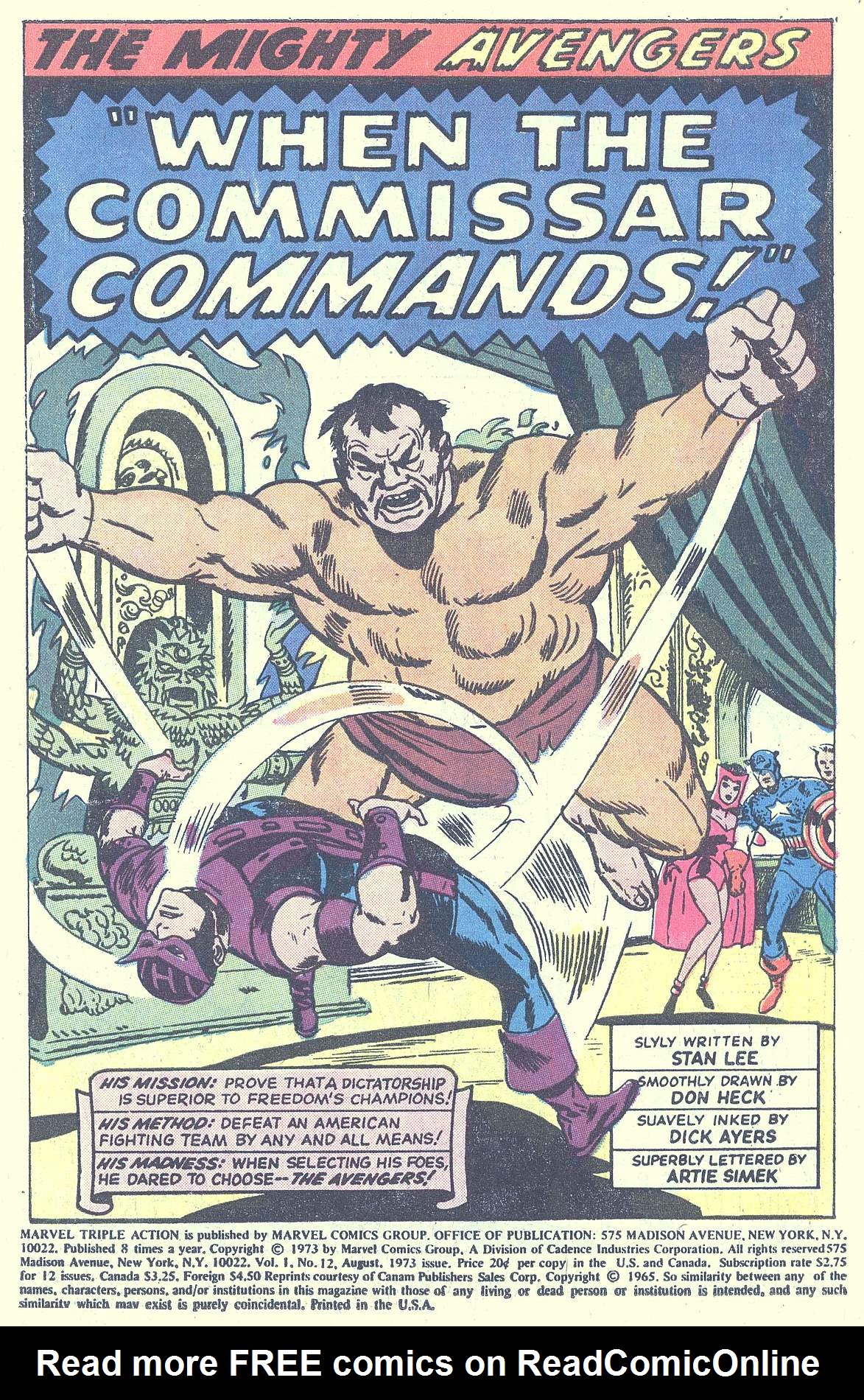 Read online Marvel Triple Action comic -  Issue #12 - 3