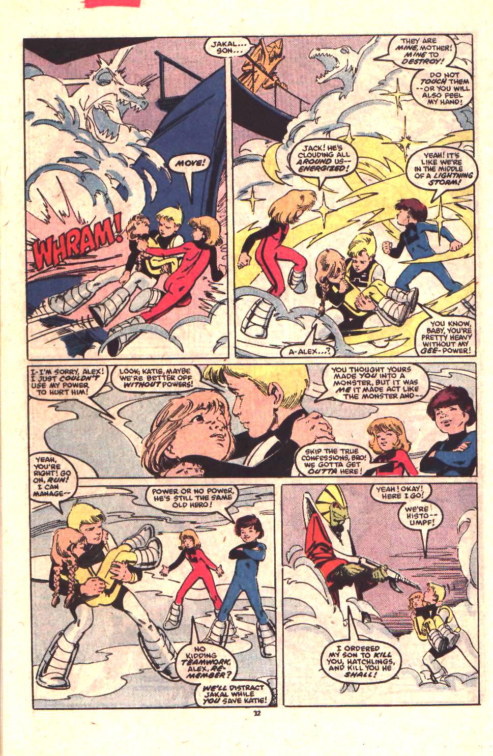 Read online Power Pack (1984) comic -  Issue #25 - 33