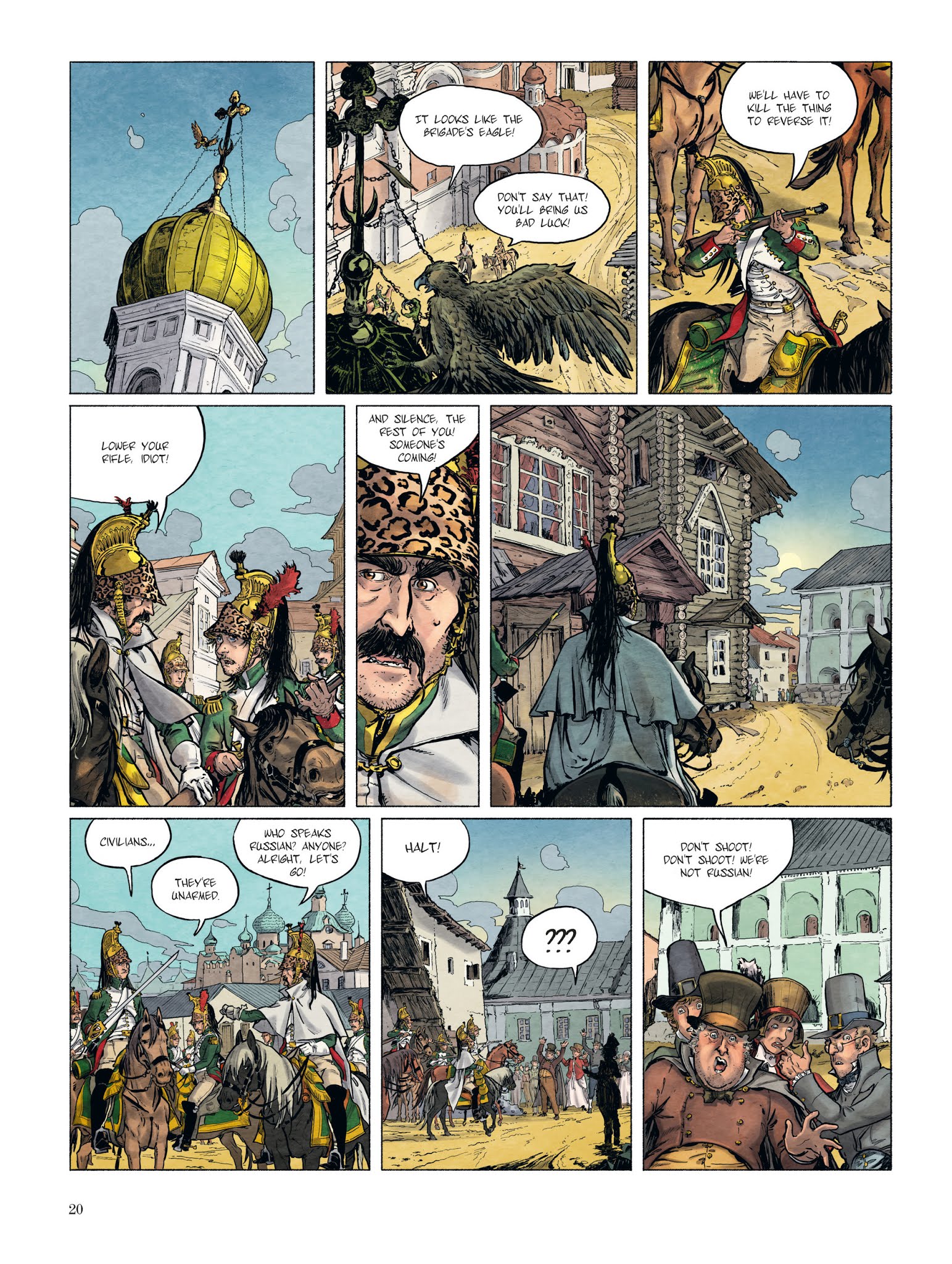 Read online Berezina comic -  Issue #1 - 21