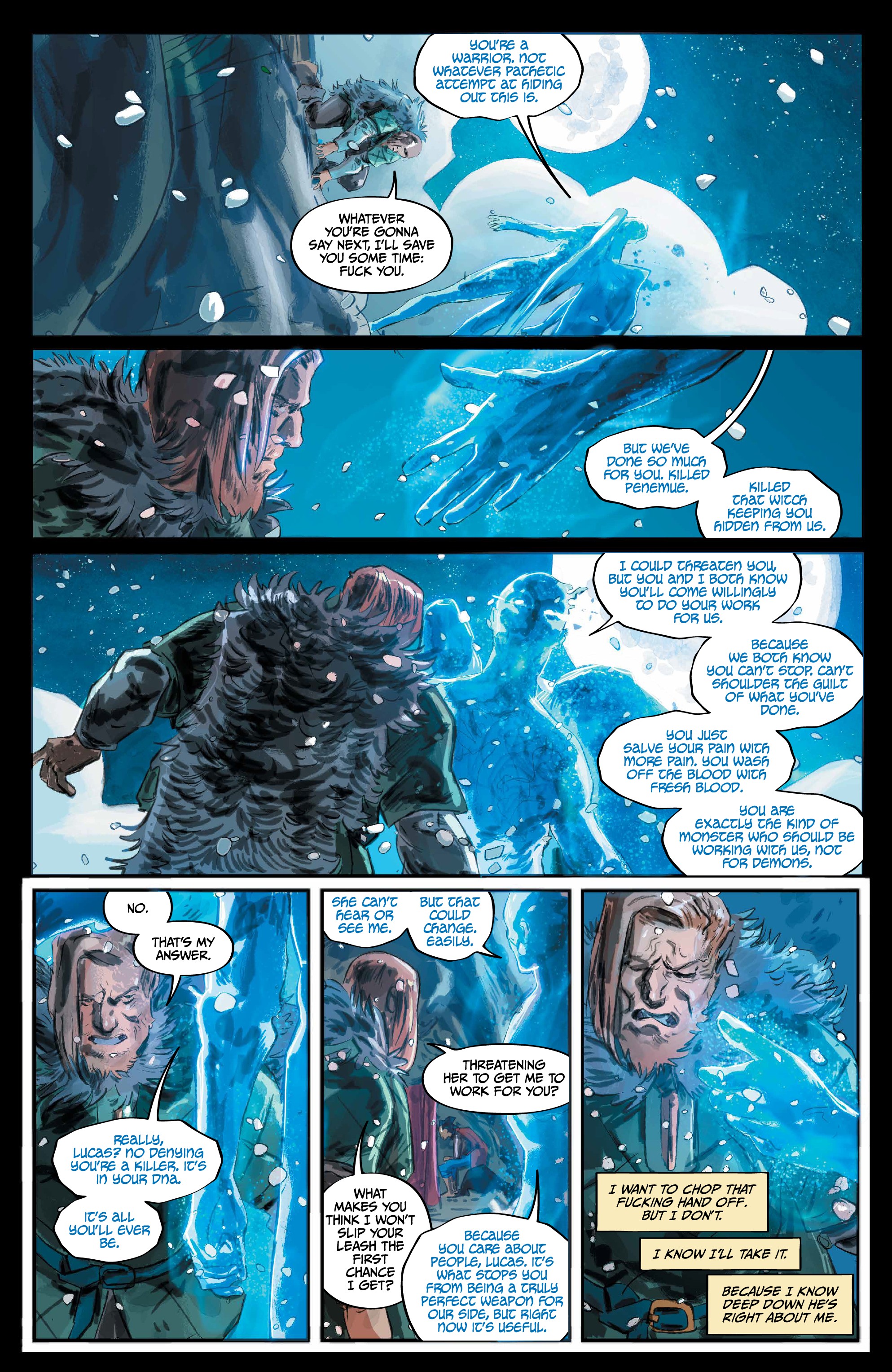 Read online Lucas Stand: Inner Demons comic -  Issue # _TPB - 87