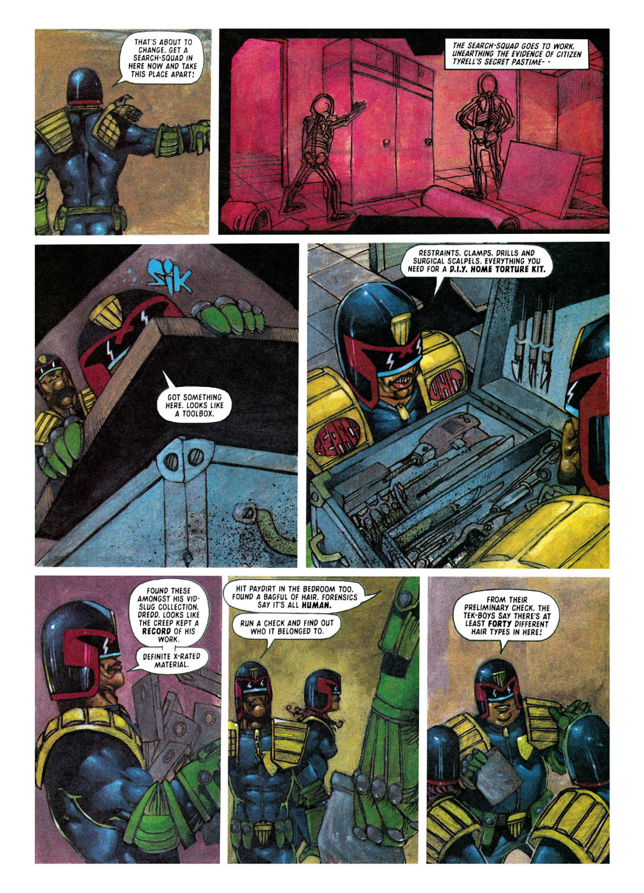 Read online Judge Dredd: The Complete Case Files comic -  Issue # TPB 26 - 312