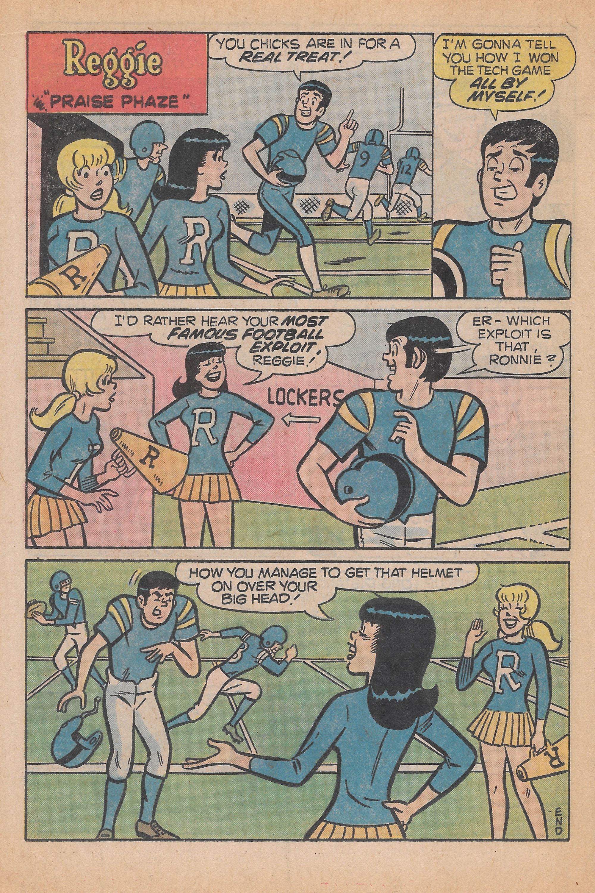 Read online Reggie and Me (1966) comic -  Issue #102 - 18