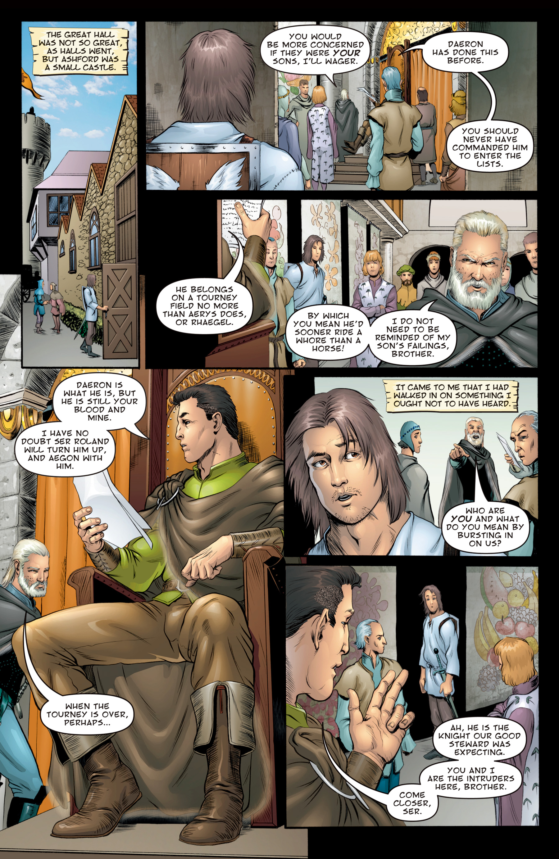 Read online The Hedge Knight: The Graphic Novel comic -  Issue # Full - 56