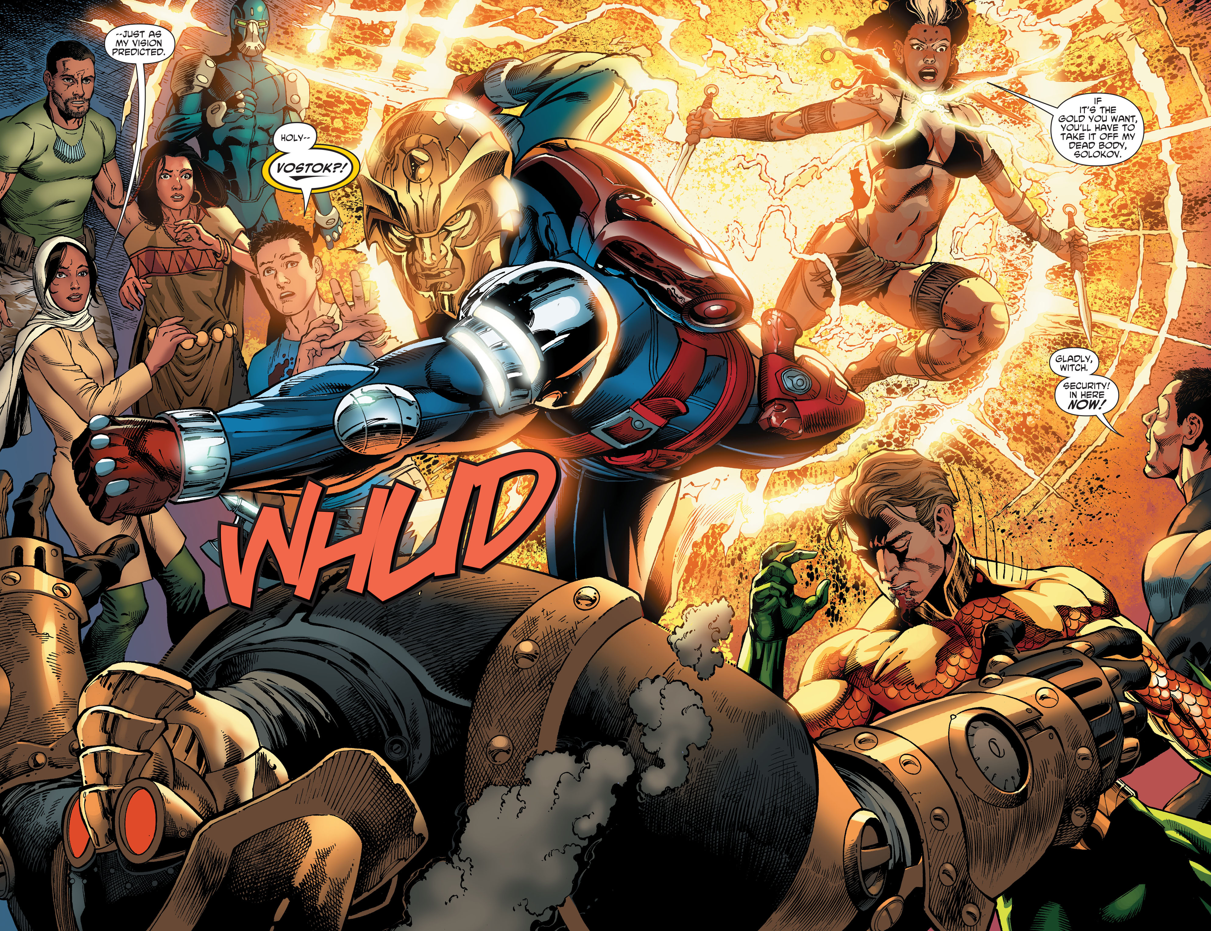 Read online Aquaman and the Others comic -  Issue #5 - 9