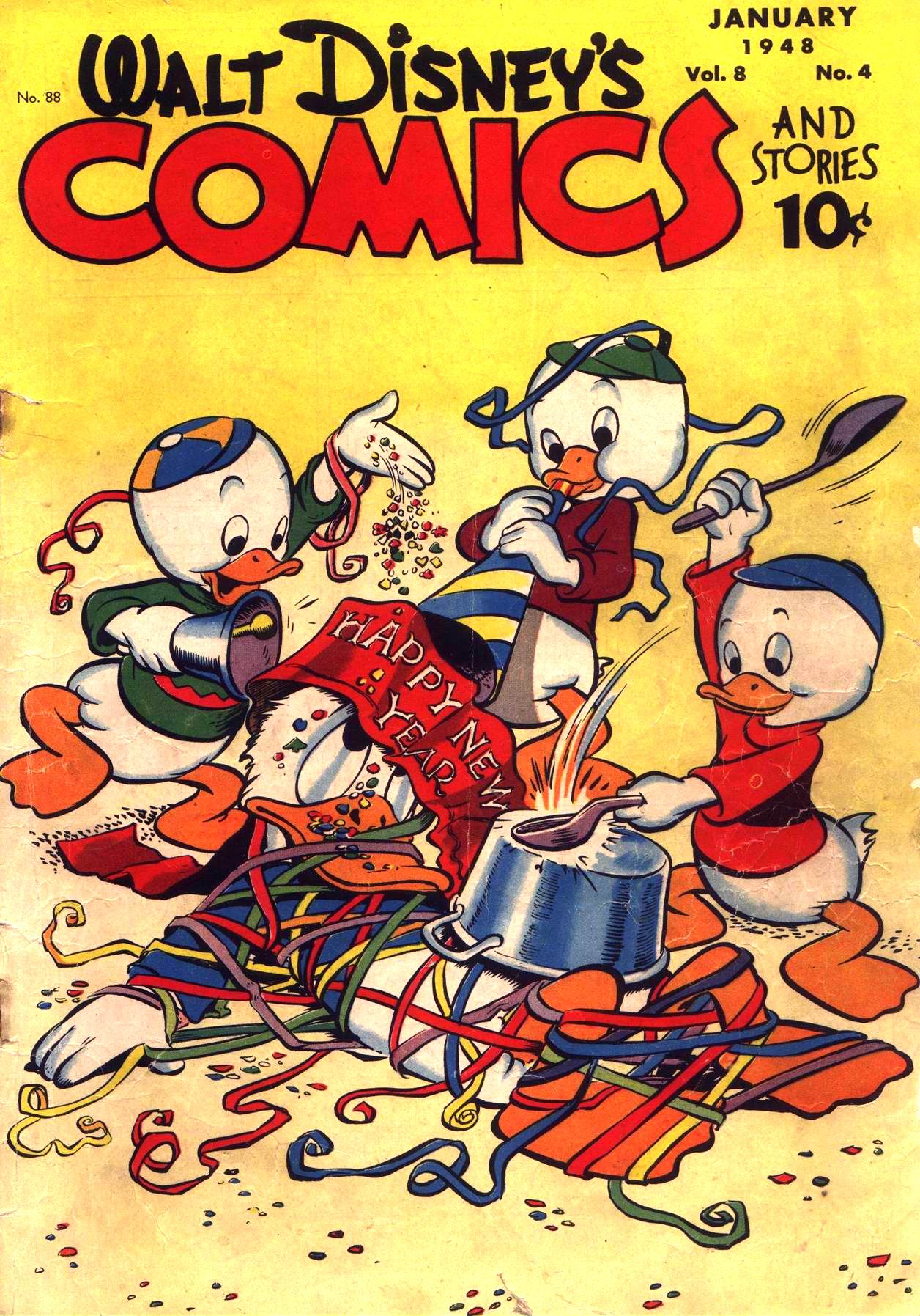 Read online Walt Disney's Comics and Stories comic -  Issue #88 - 1