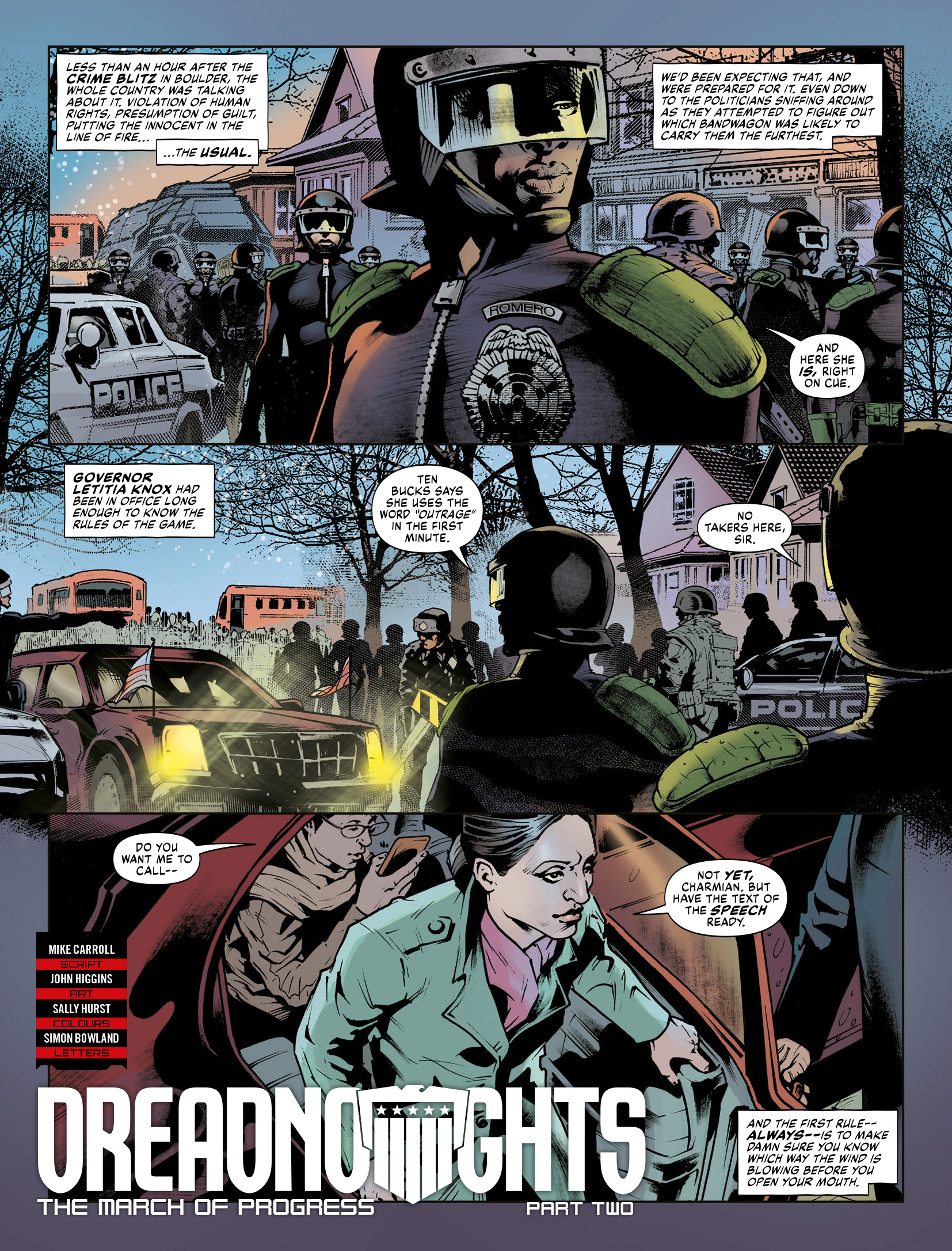 Read online Judge Dredd Megazine (Vol. 5) comic -  Issue #456 - 121