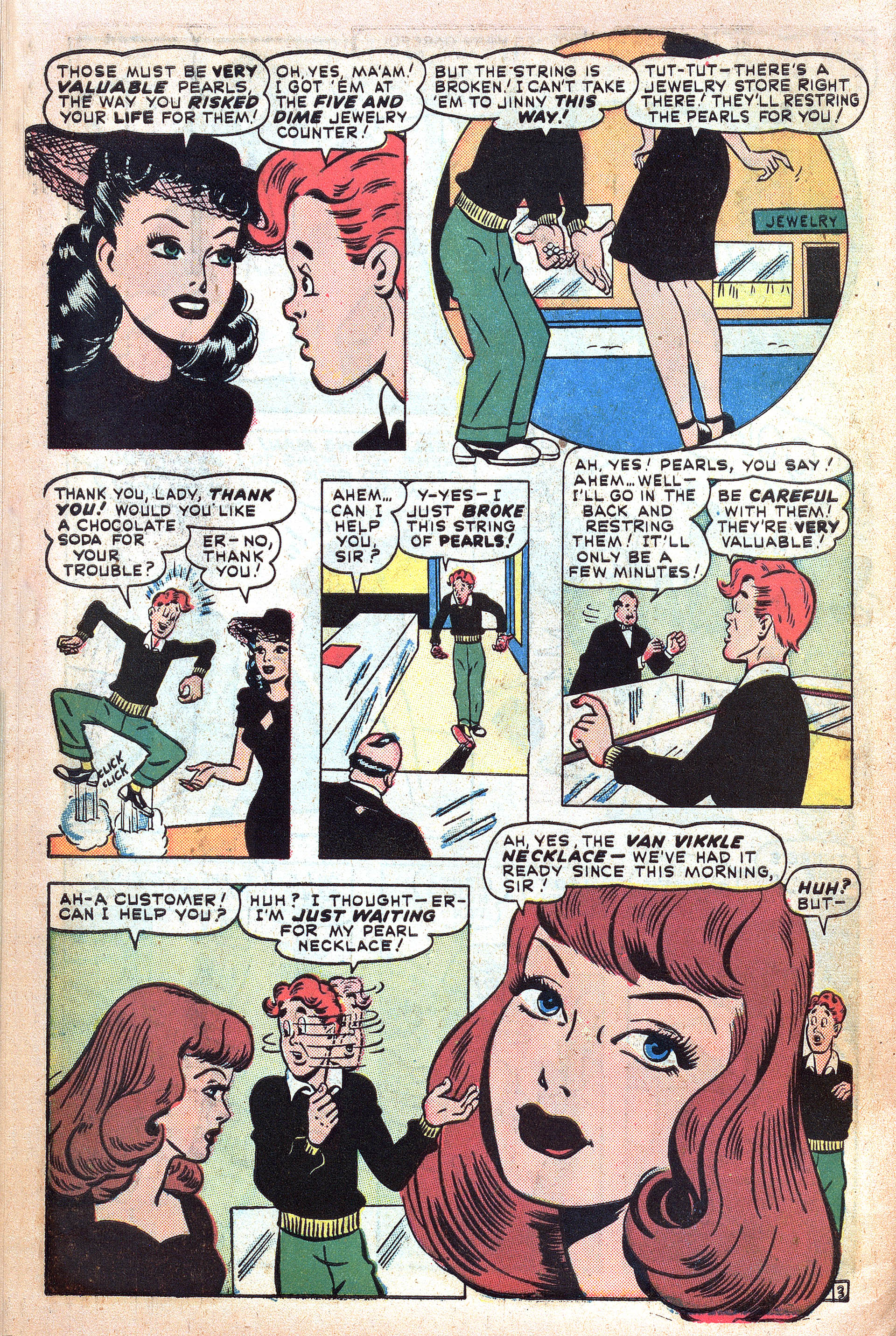Read online Willie Comics (1946) comic -  Issue #10 - 12