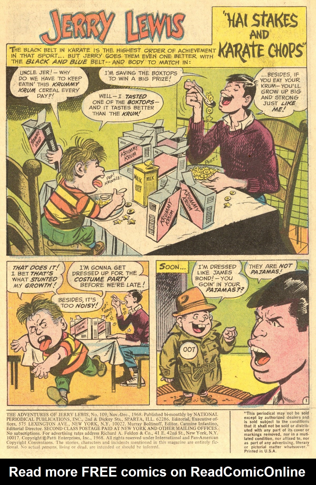 Read online The Adventures of Jerry Lewis comic -  Issue #109 - 3