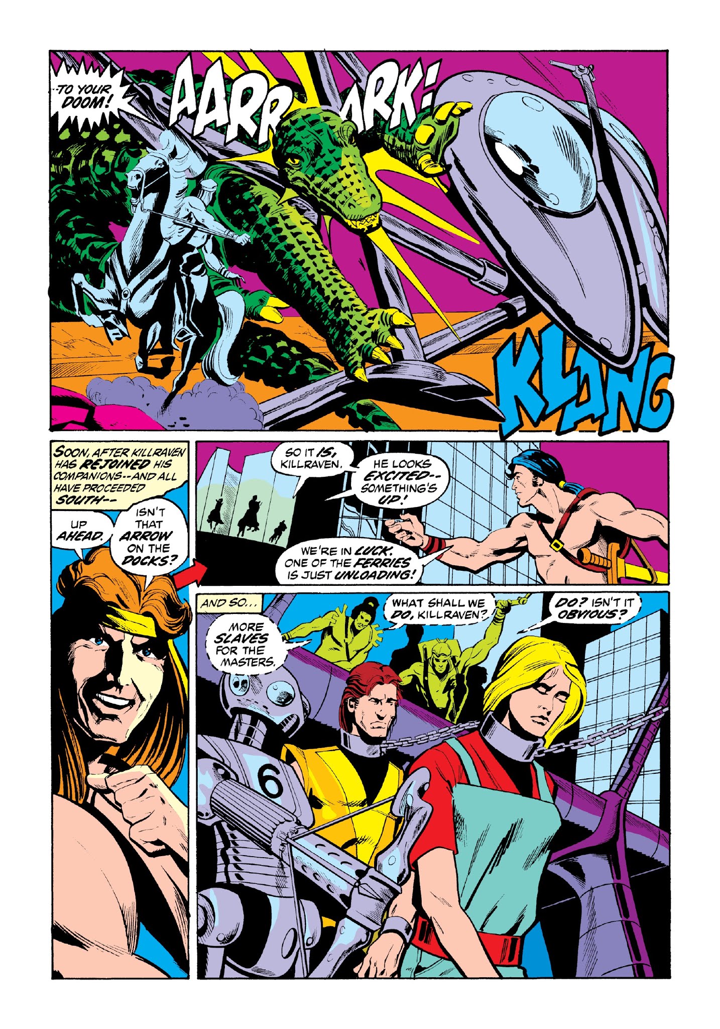 Read online Marvel Masterworks: Killraven comic -  Issue # TPB 1 (Part 1) - 41