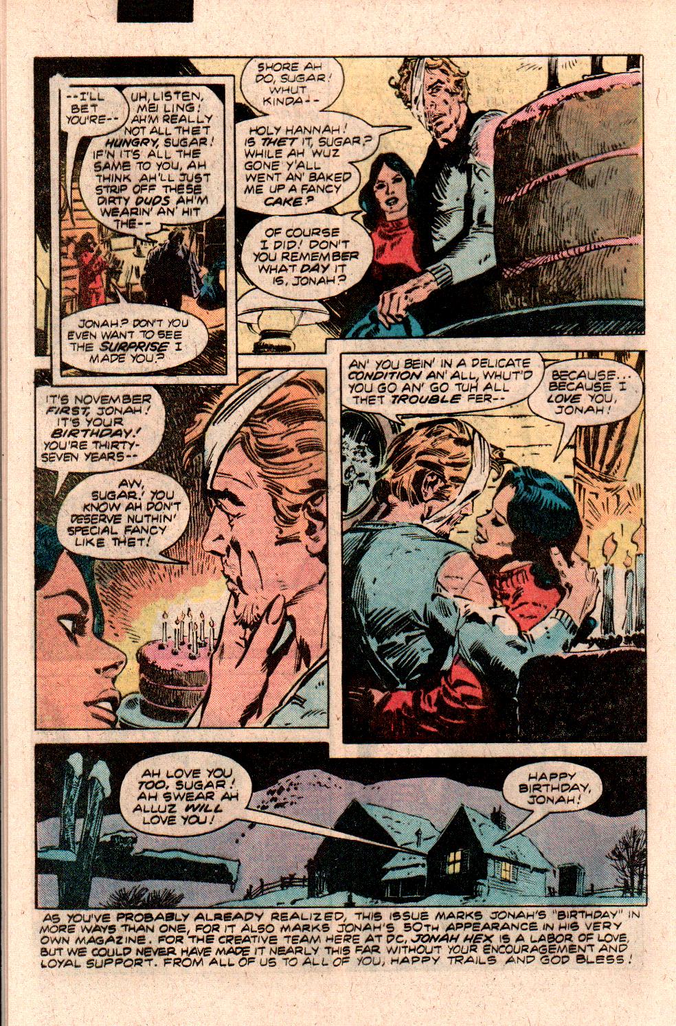 Read online Jonah Hex (1977) comic -  Issue #50 - 32