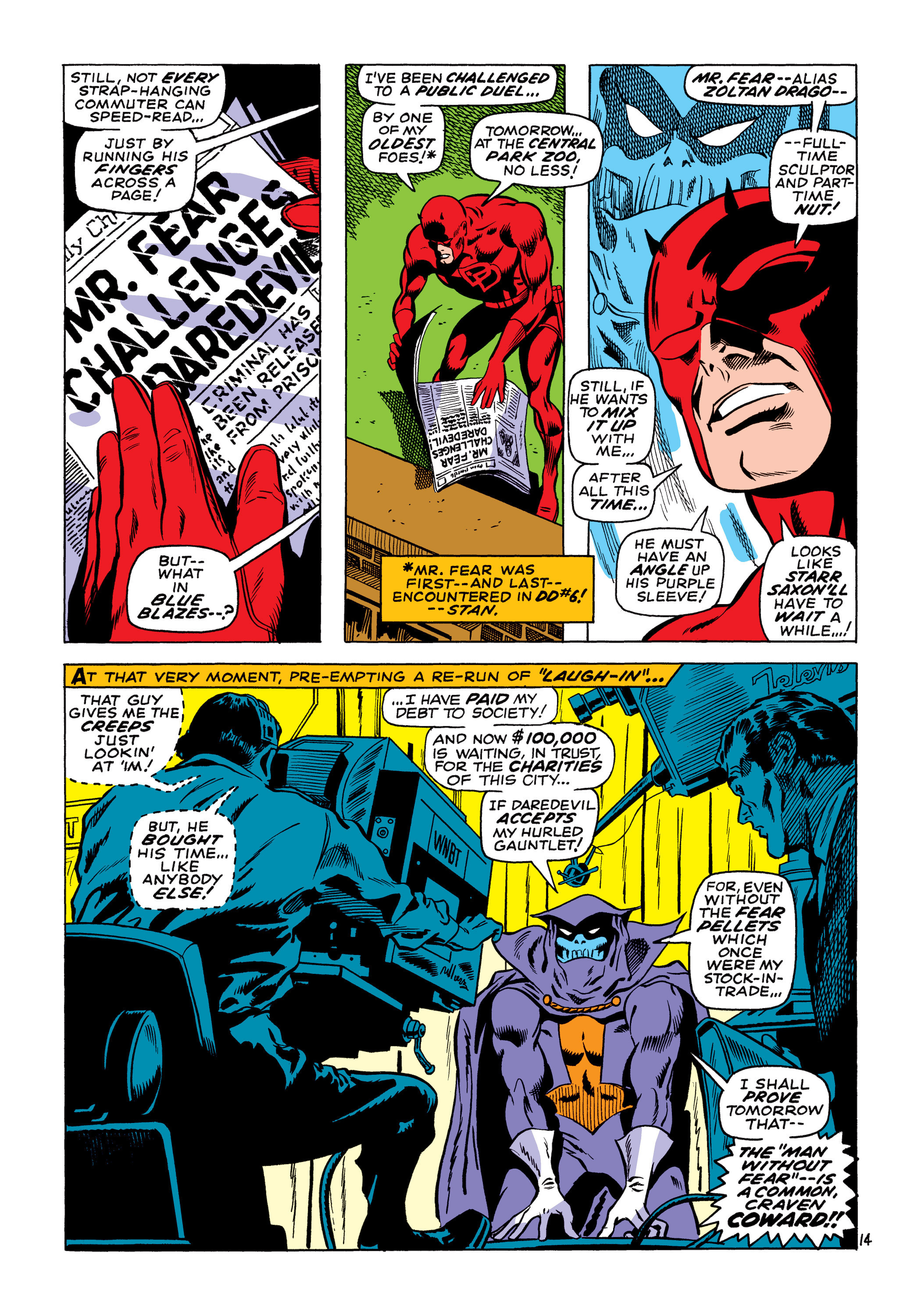Read online Marvel Masterworks: Daredevil comic -  Issue # TPB 6 (Part 1) - 21