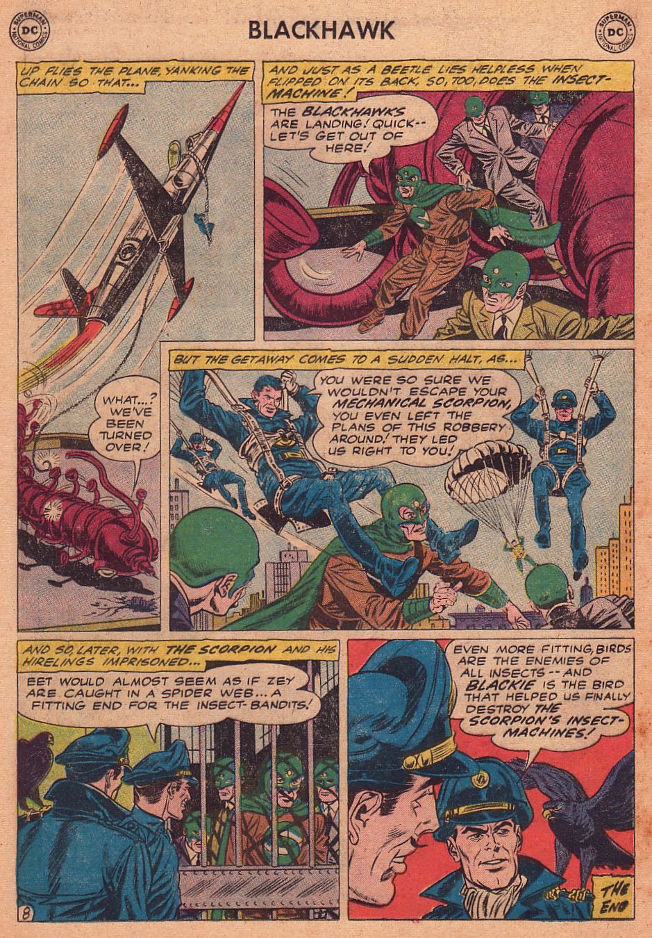 Read online Blackhawk (1957) comic -  Issue #146 - 30