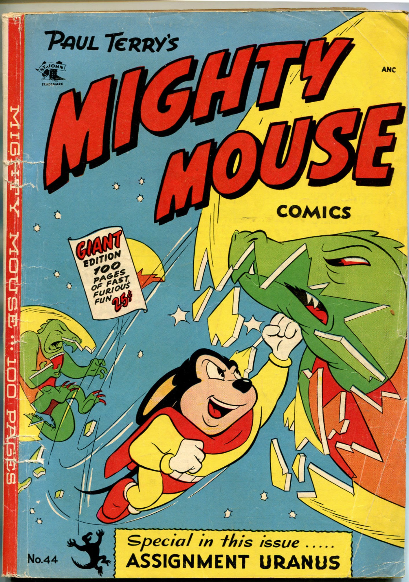 Read online Paul Terry's Mighty Mouse Comics comic -  Issue #44 - 1