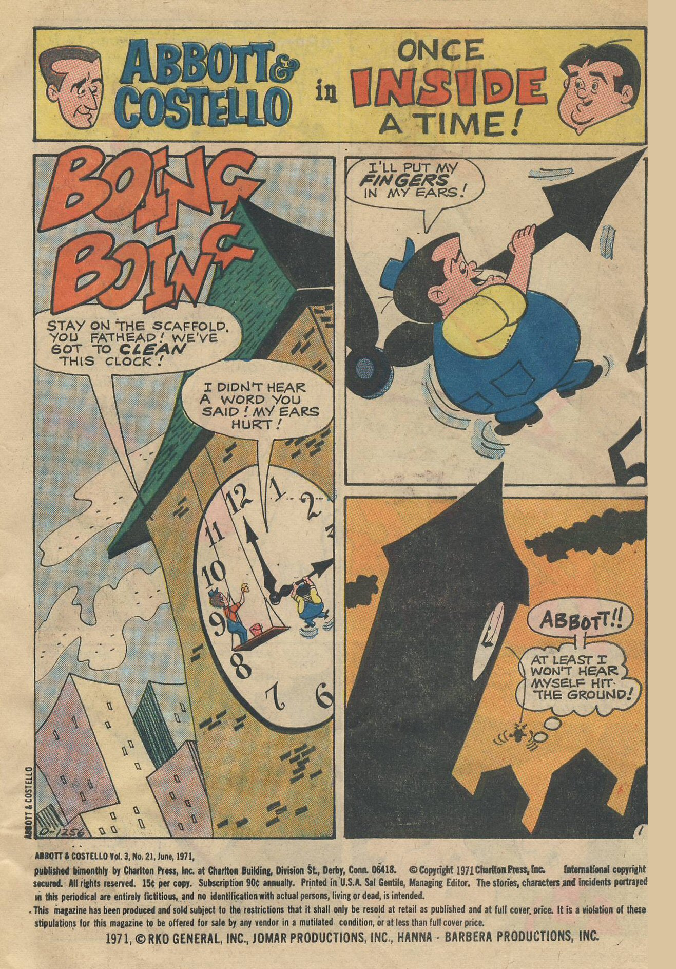 Read online Abbott & Costello comic -  Issue #21 - 3