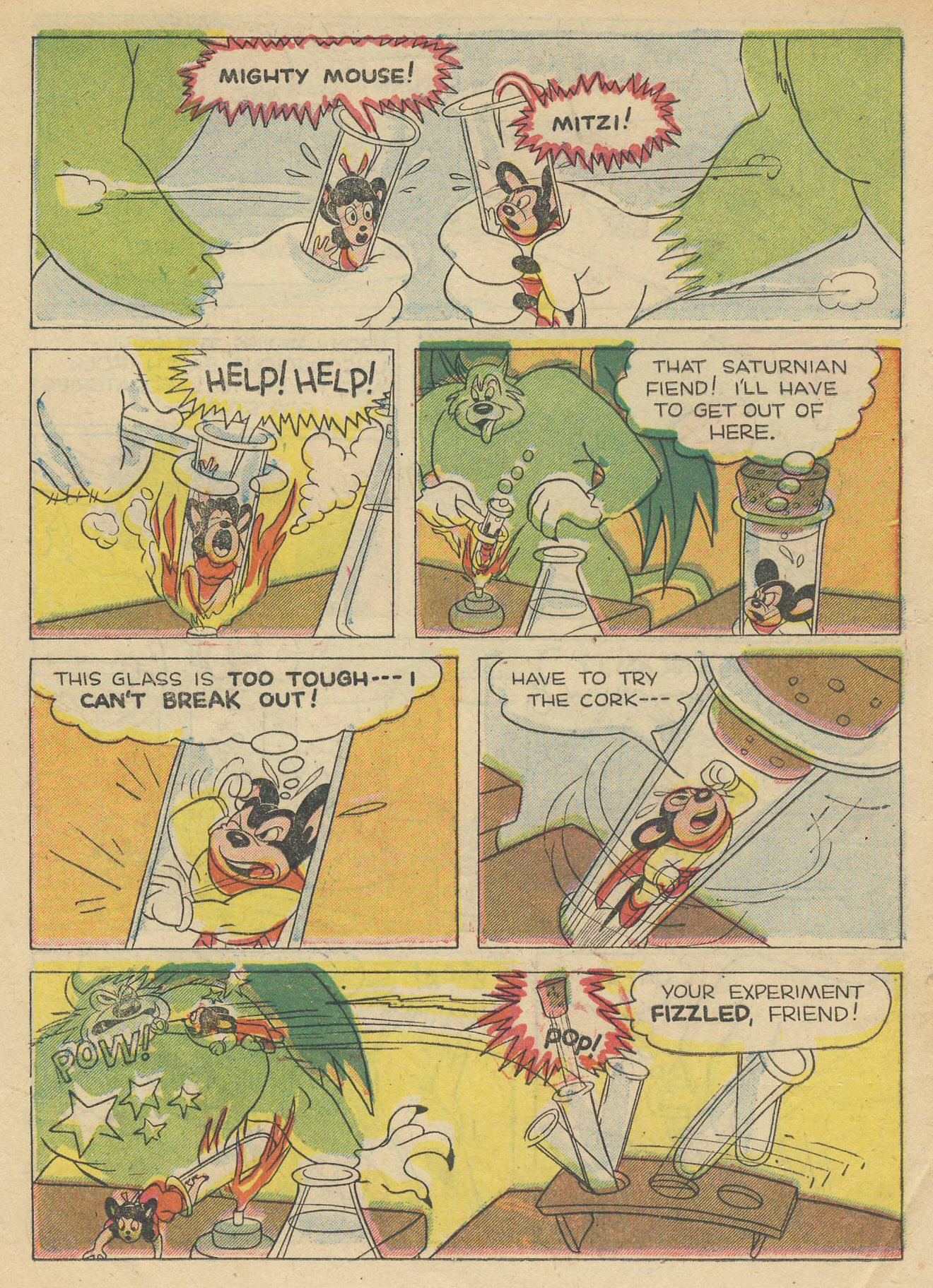Read online Paul Terry's Mighty Mouse Comics comic -  Issue #66 - 18