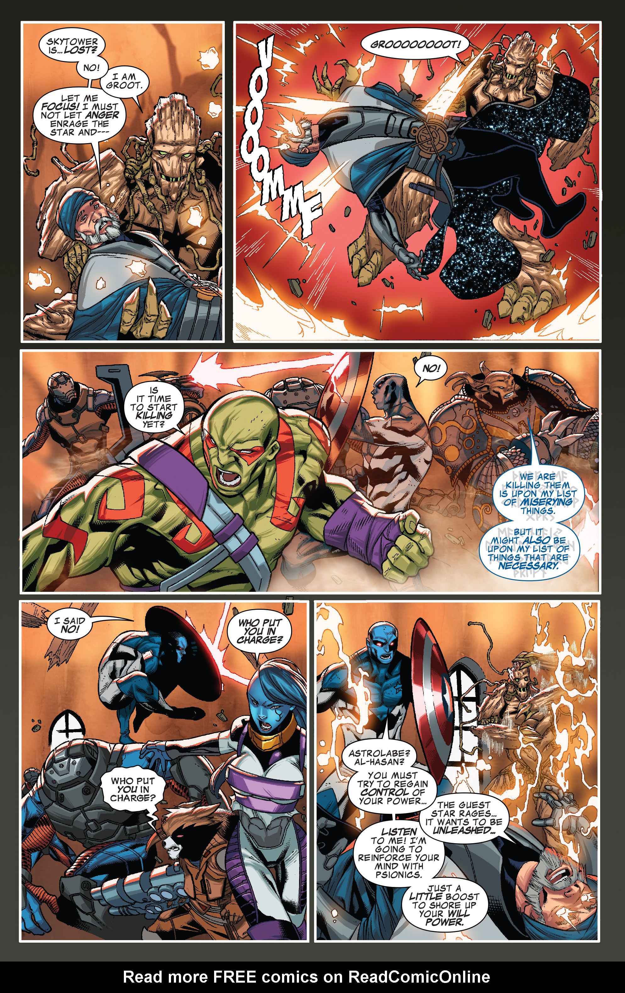 Read online Guardians of Infinity comic -  Issue #2 - 16